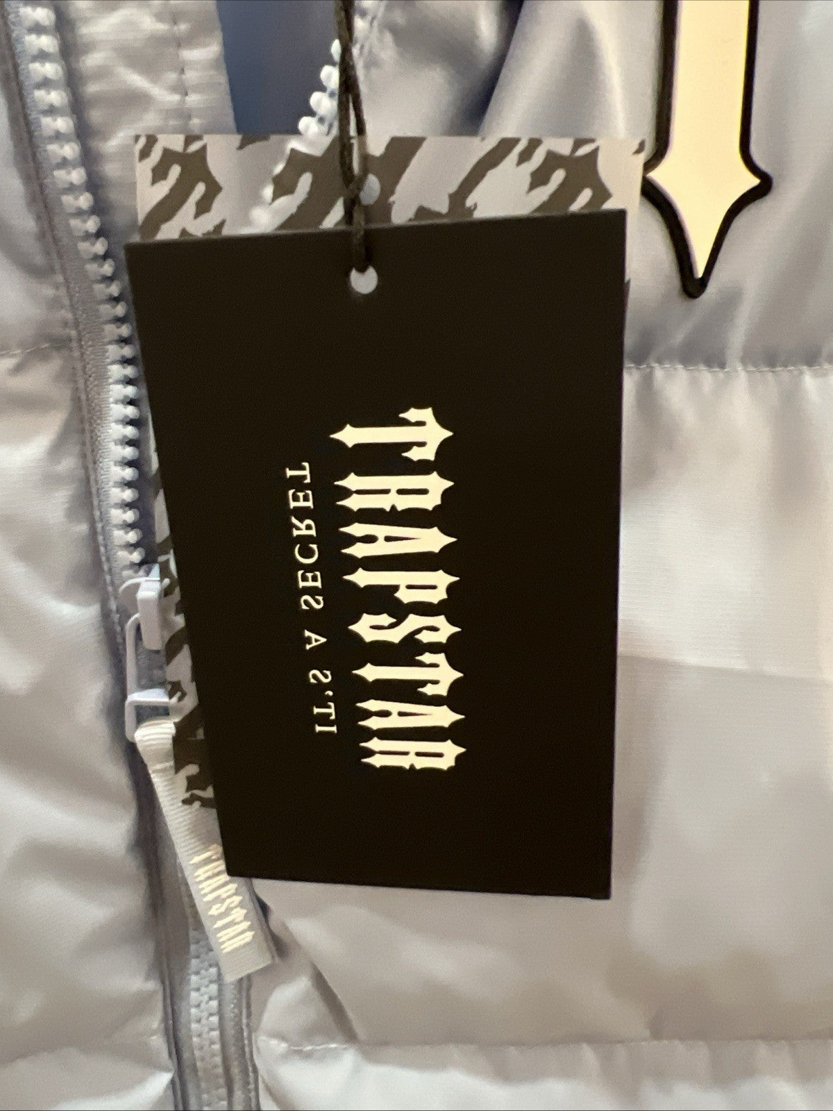 Trapstar Puffer Jacket Light Blue Sz XS