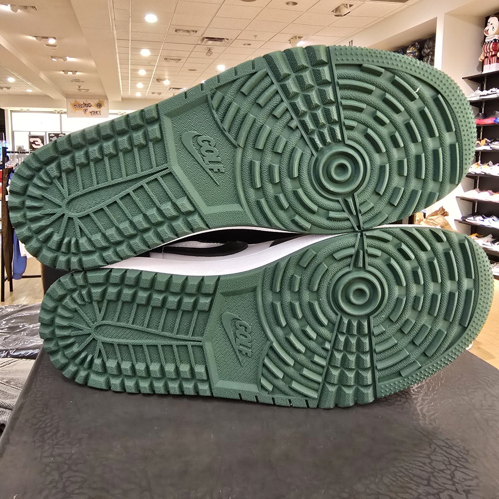 Size 9.5 - Air Jordan 1 Golf Low Noble Green