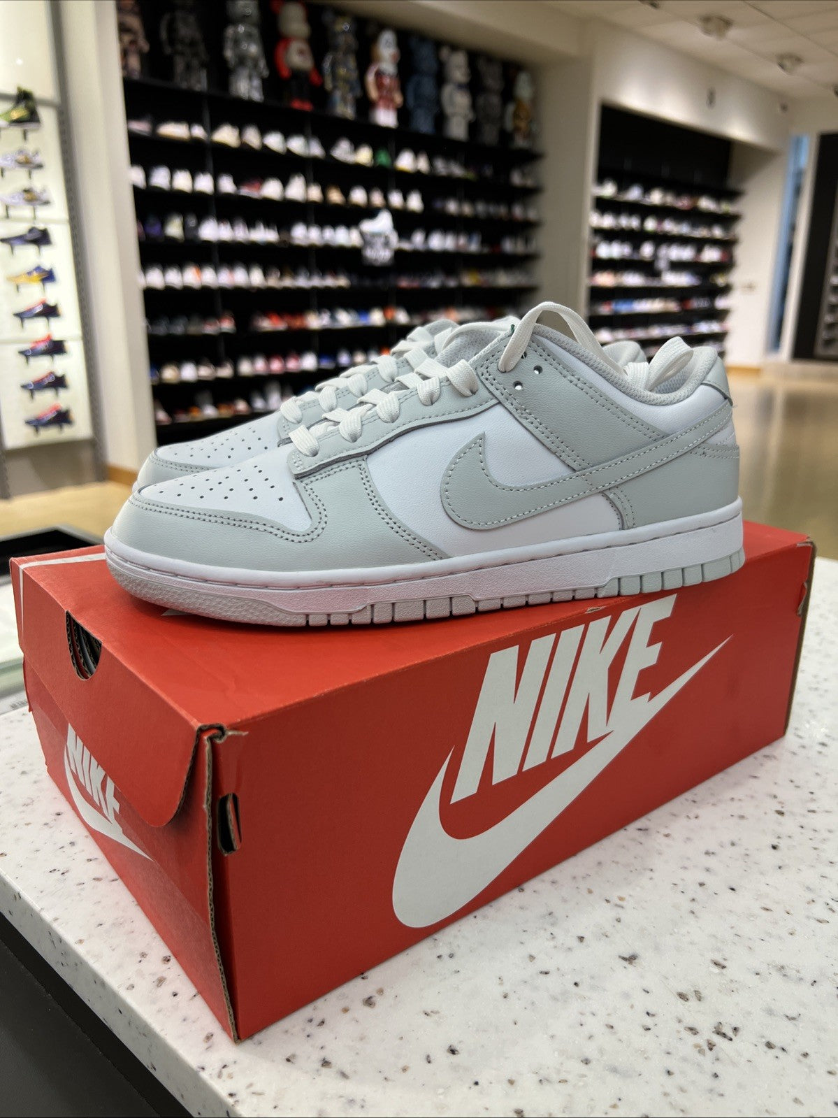 Nike Dunk Low Retro Grey Fog White Sz 9