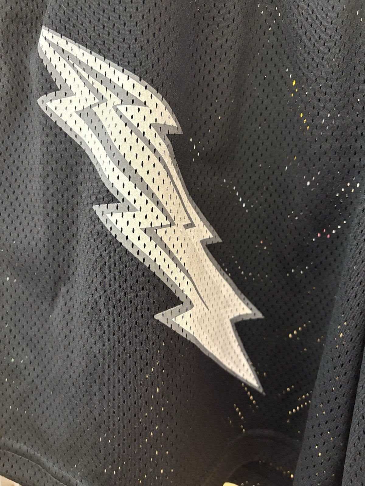 Eric Emanuel EE Basic/Core Lightning Bolt (Cyber Monday) Short Black/White Sz2XL