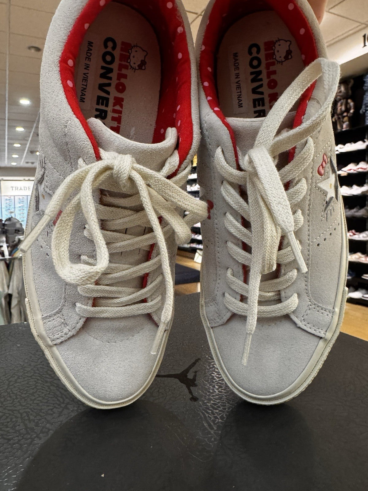 Converse One Star Ox Hello Kitty Grey Size 5.5