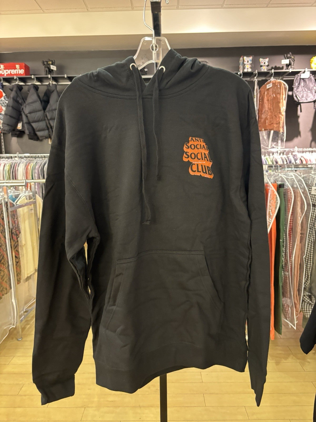 Anti Social Social Club Quest For Love Hoodie SZ M