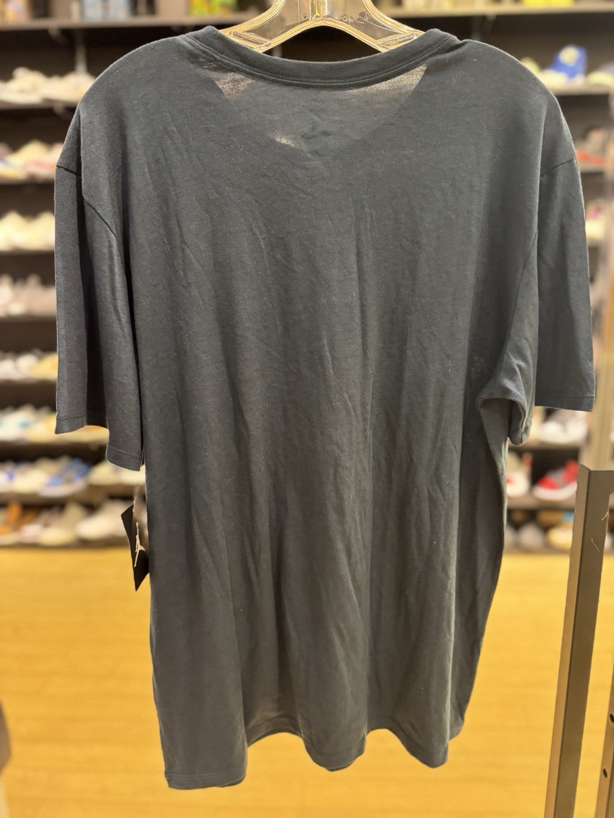 Jordan Wings Logo T-Shirt Blue Size Medium