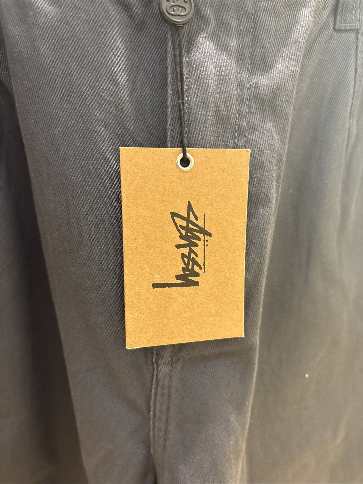 Stussy Workgear Trouser Twill Washed Navy 30”