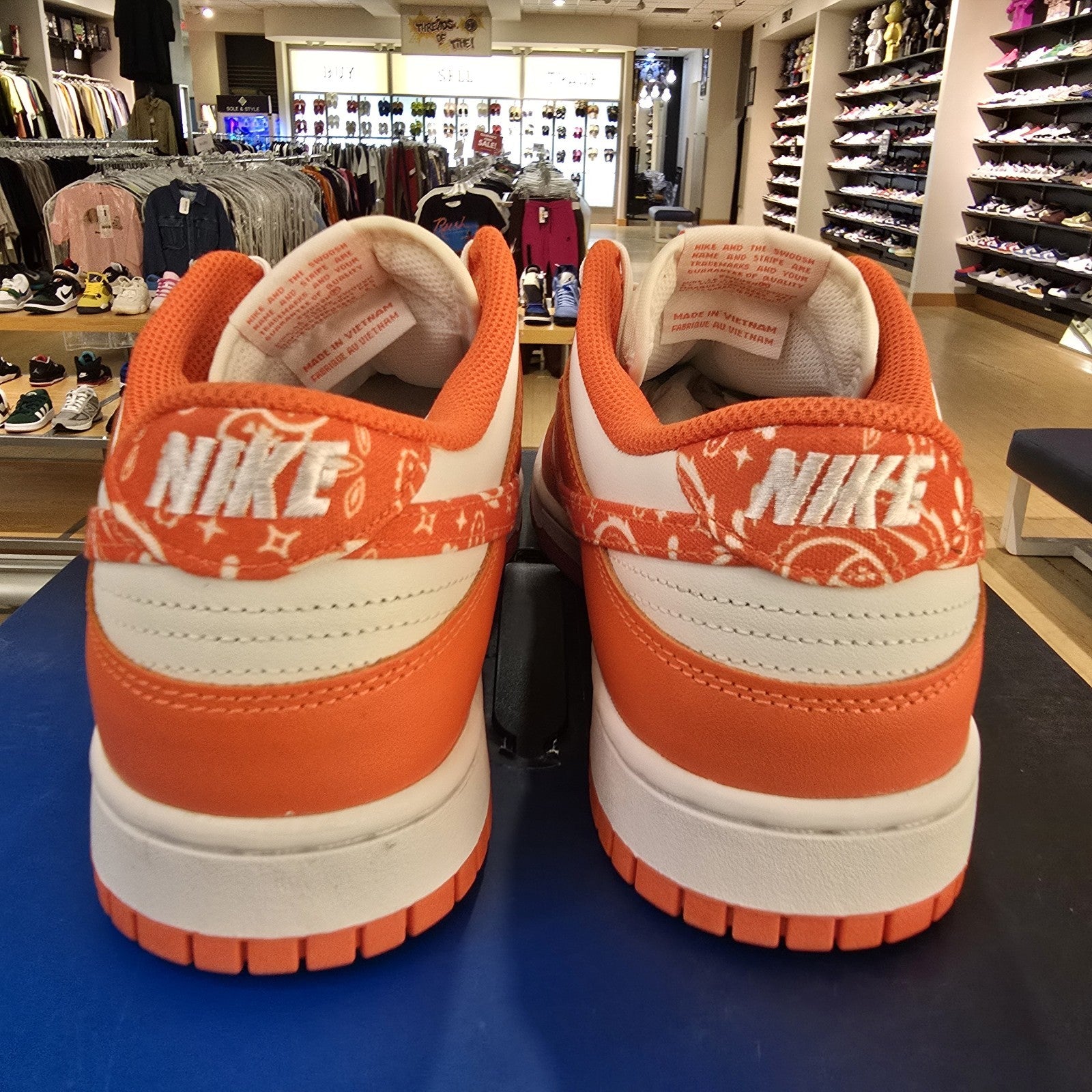 Nike Dunk Low Orange Paisley (Women's) SZ 11.5/10M