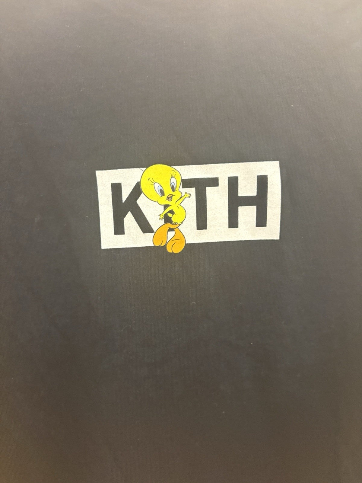 Kith X Looney Tunes Tweety Classic Logo Tee Size XXL