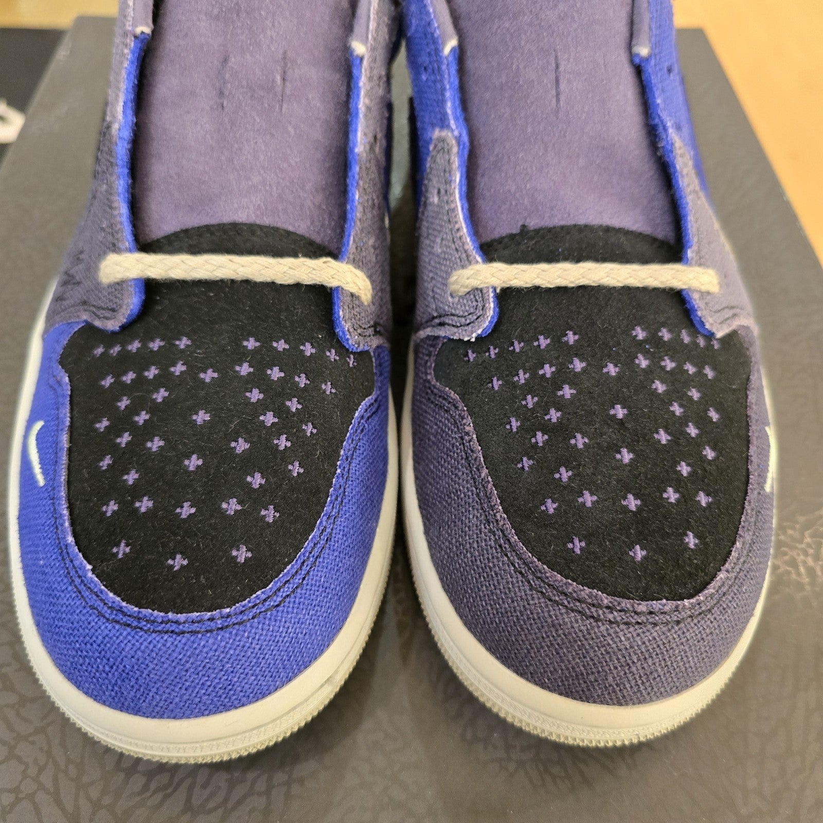 Size 12 - Zion Williamson x Air Jordan 1 Retro OG Low Voodoo Alternate