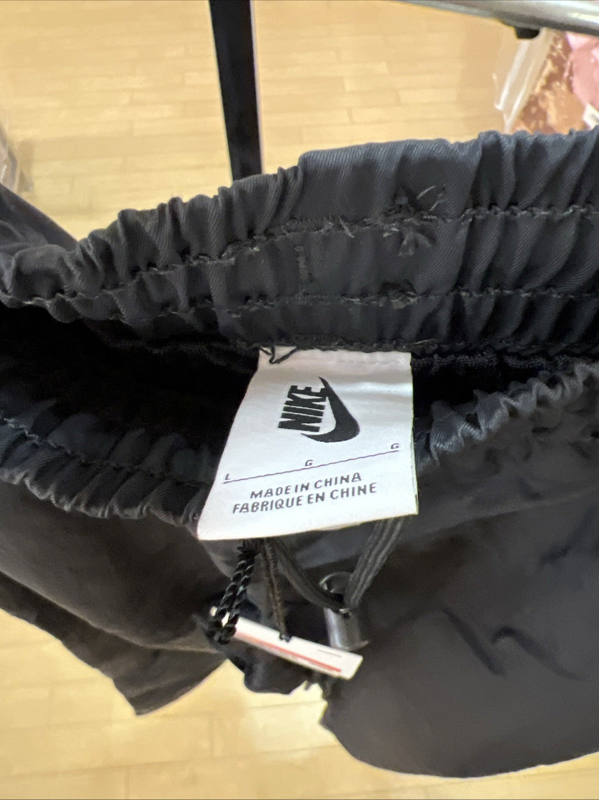 Nike x Fear Of God NBA NRG Warm Up Pant 'Off Black' Sz L