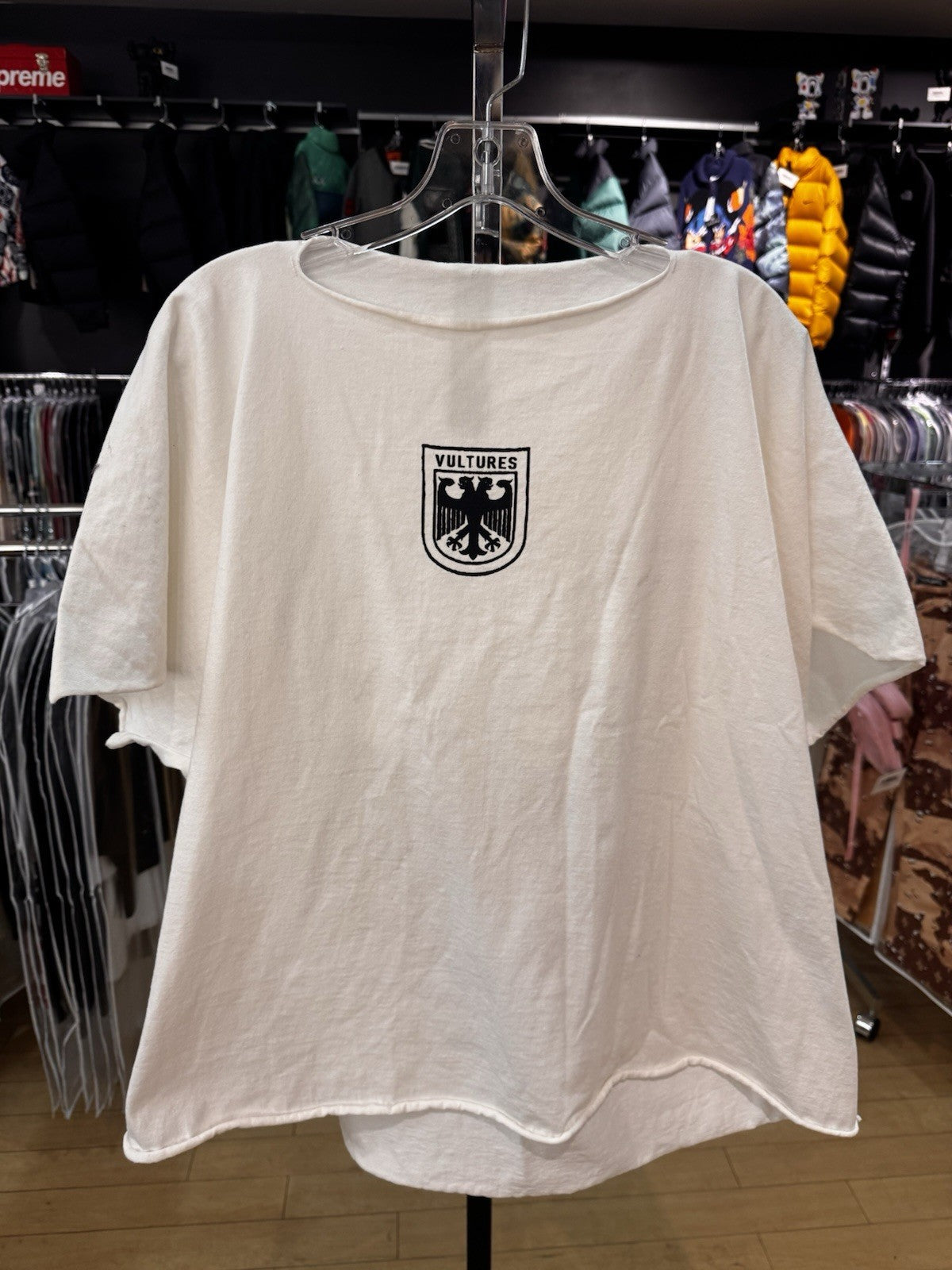 Yzy Vultures White Short Sleeve Gosha Tee Size 2