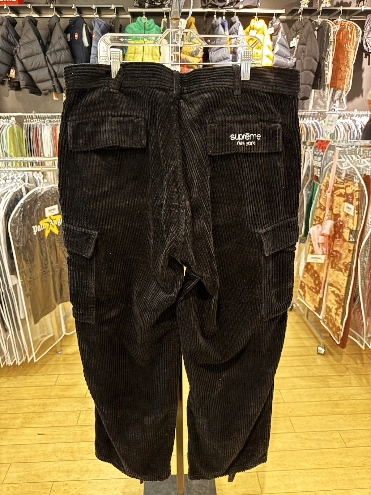 Supreme Wide Wale Corduroy Cargo Pant Size 34