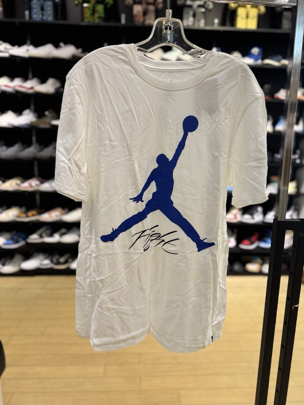 Jordan Jumpman Flight Men's T-Shirt White Size Medium