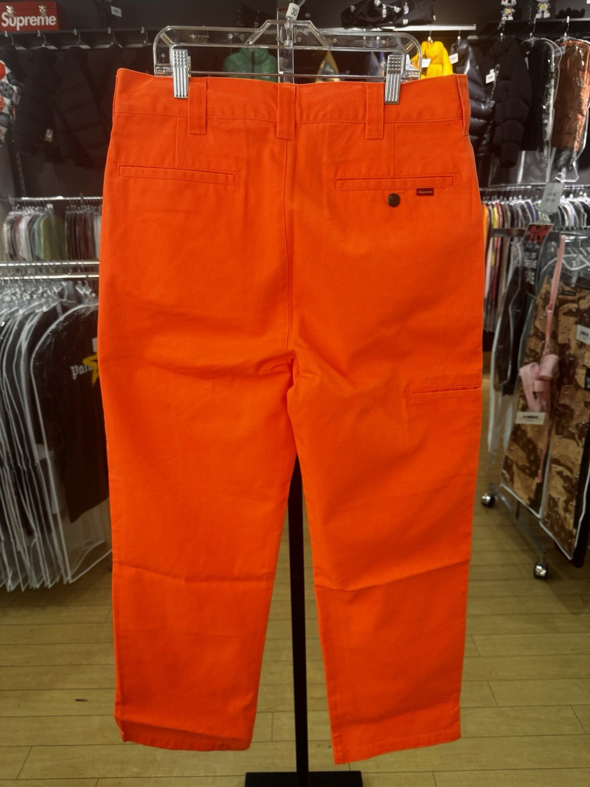 Supreme Work Pant Orange Size 30