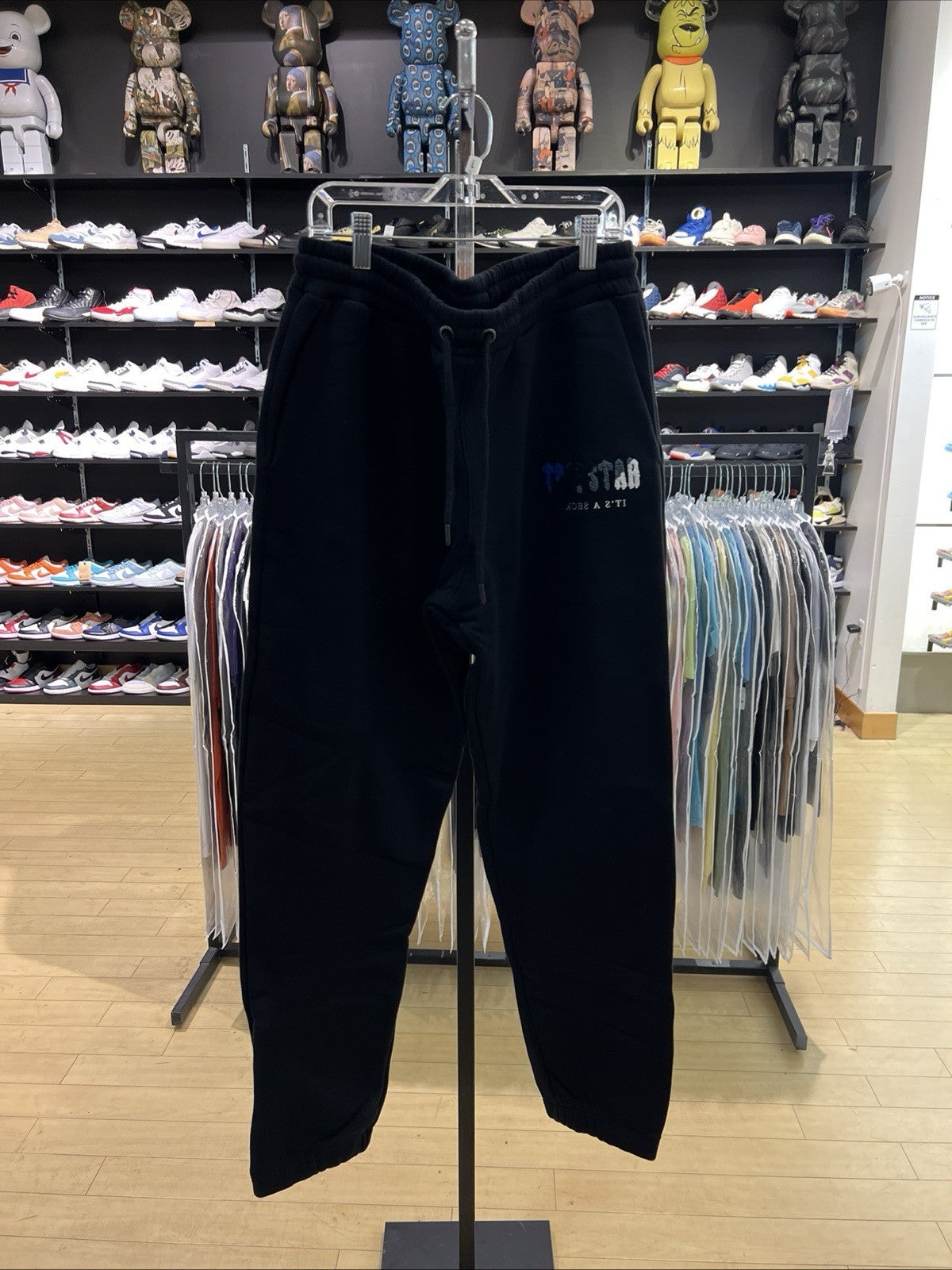 Trapstar Sweatpant Black Active Cotton Jogger Sz L