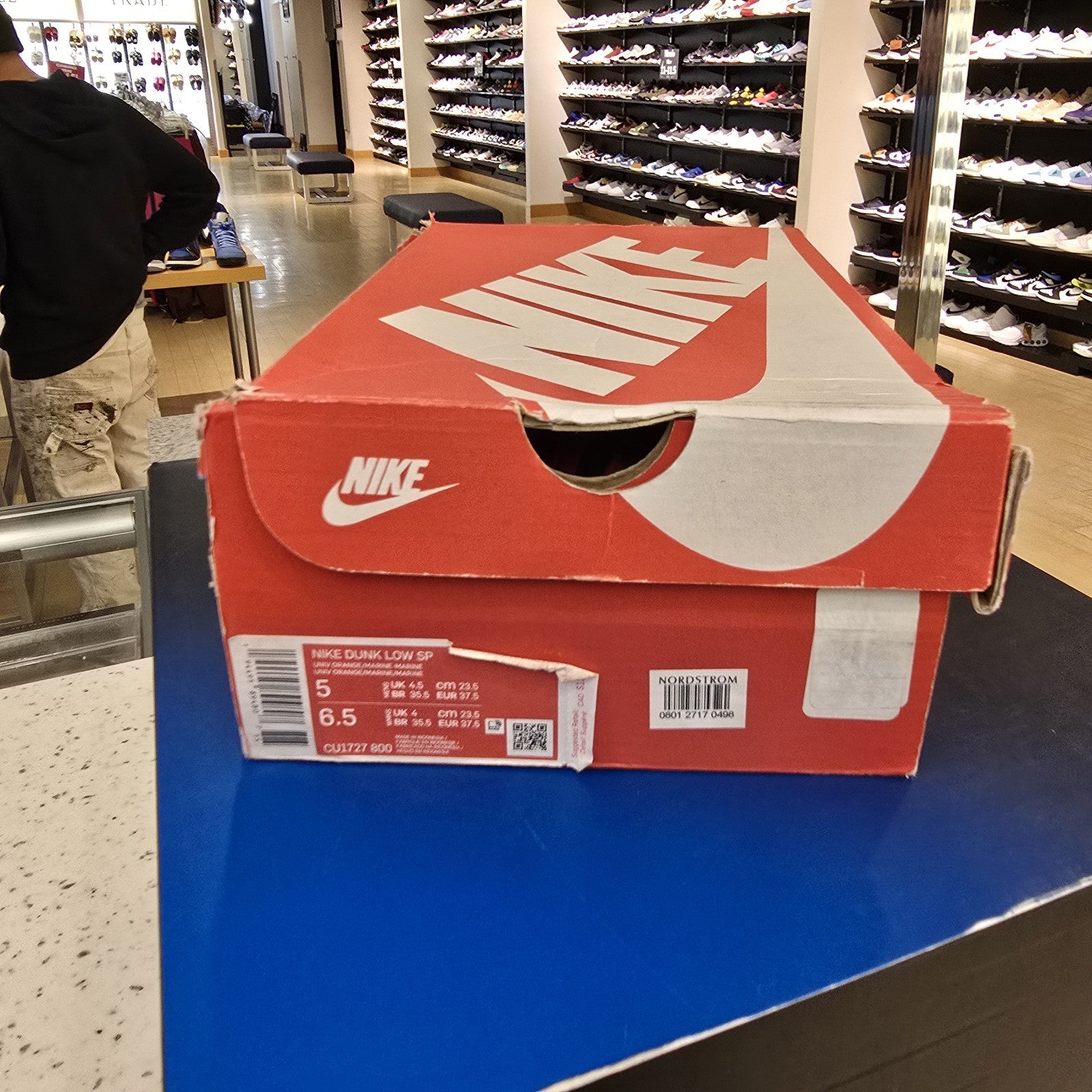 Nike Dunk SP Low Champ Colors SZ 5 Yellowing Stains