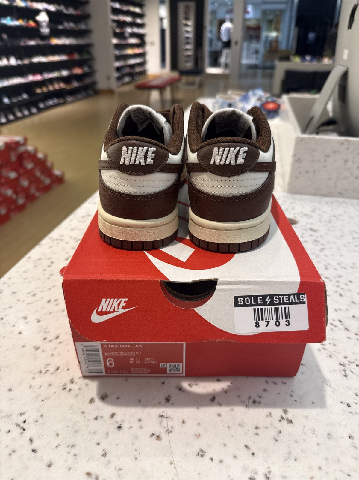 Size 6 - Nike Dunk Low Cacao Wow W
