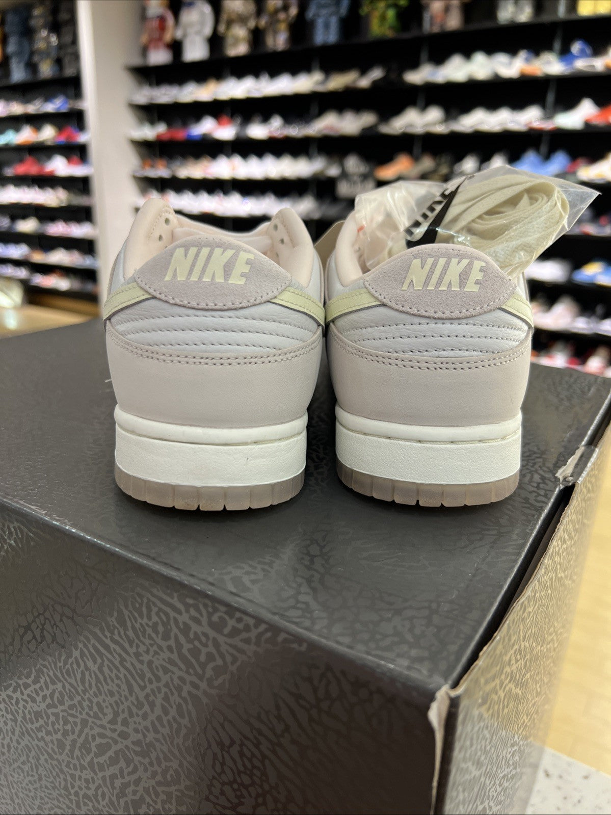 Nike Dunk Low PRM Light Soft Pink/Coconut Milk Womens Sz 9.5/8M