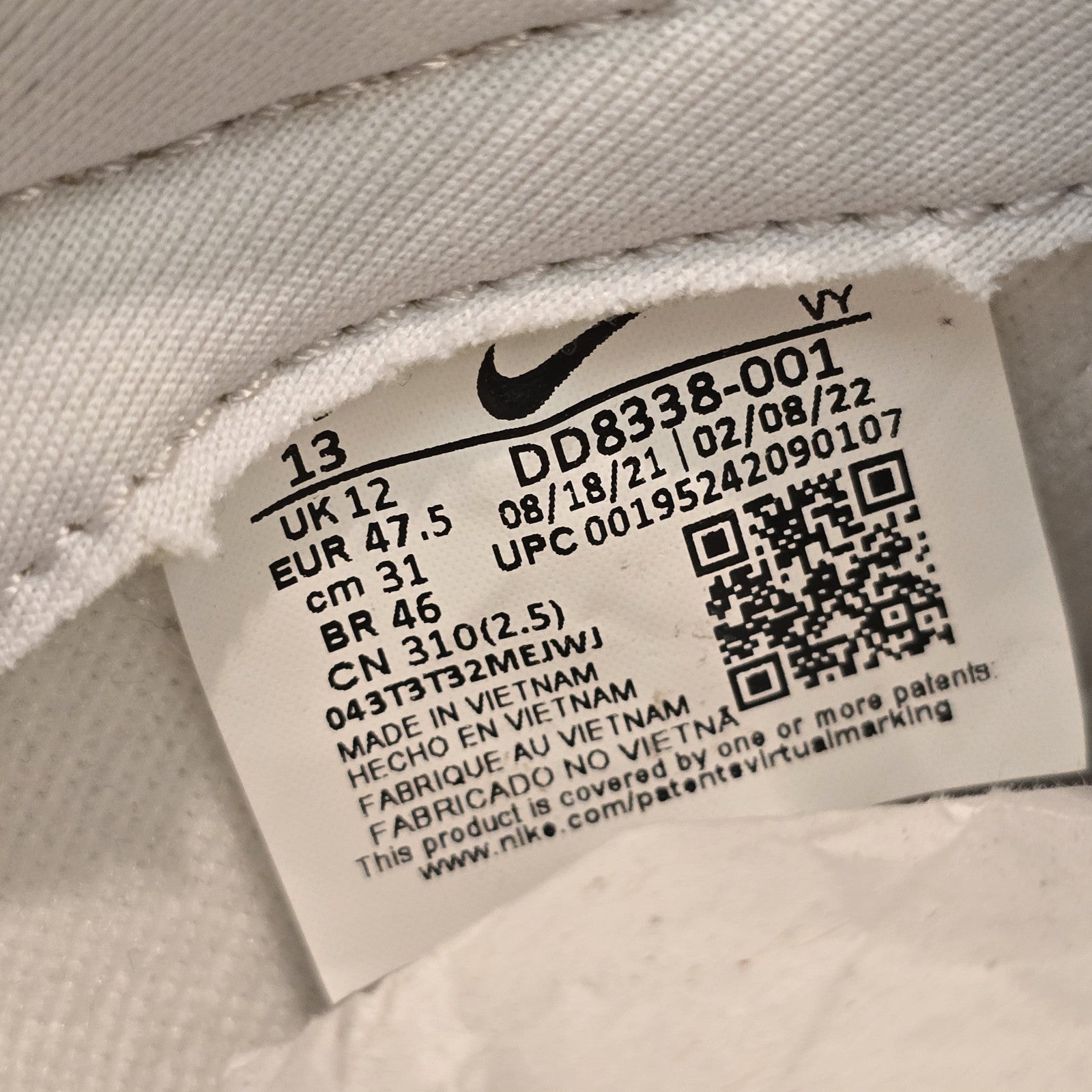 Size 13 - Nike Dunk Premium Low Vast Grey
