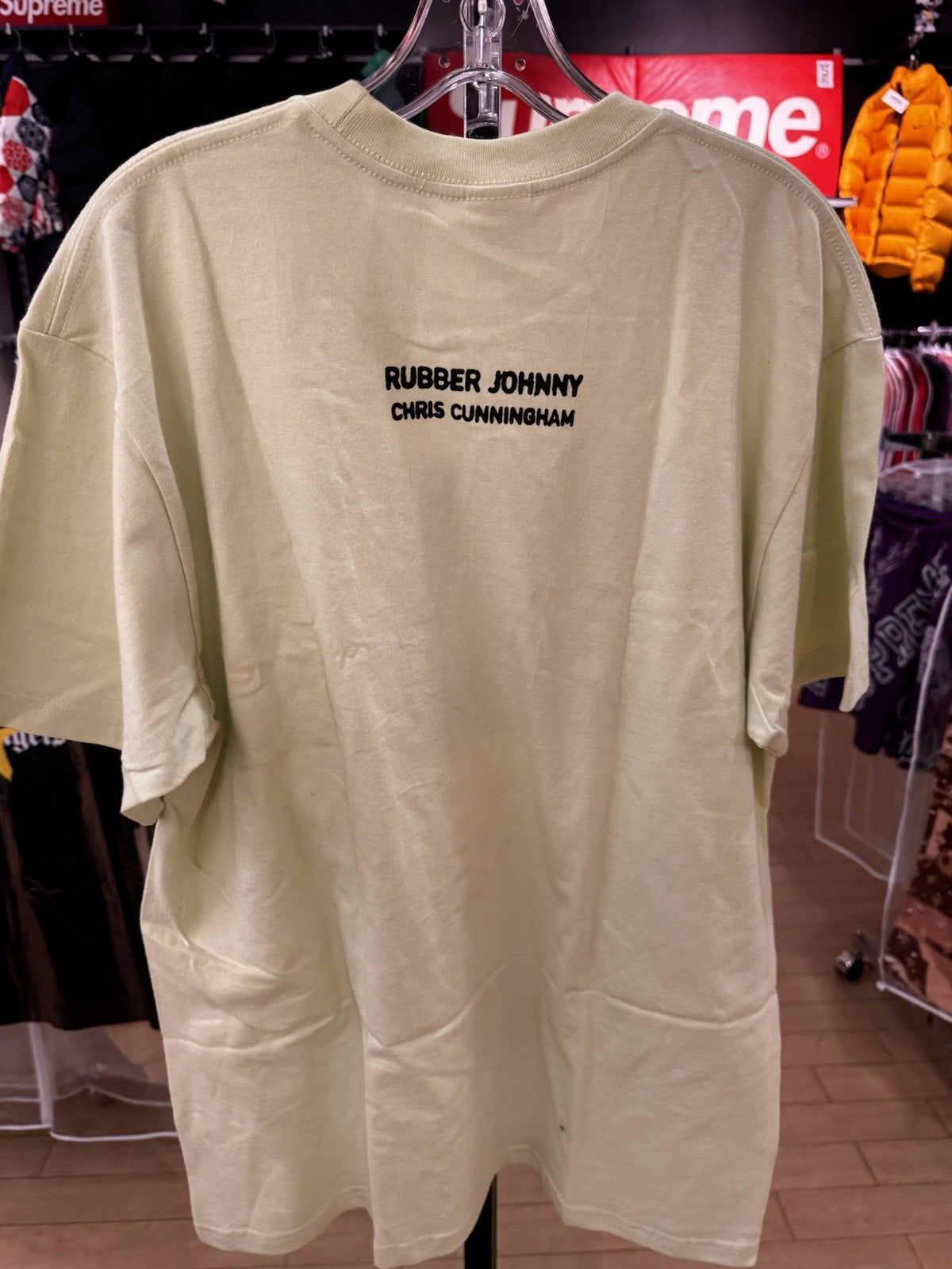 Supreme Chris Cunningham Chihuahua Tee Pale Mint Size L