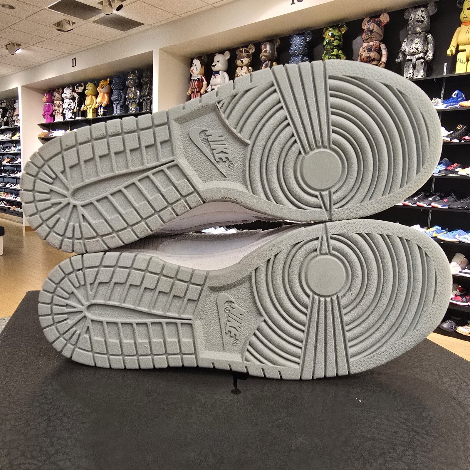 Size 9.5 - Nike Dunk Low Light Silver Corduroy Women's