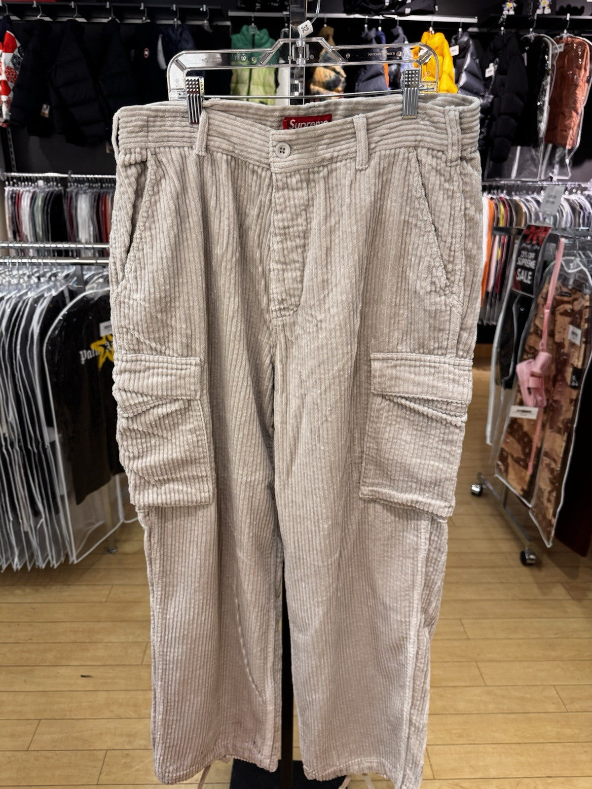 Supreme Wide Wale Corduroy Cargo Pant Size 32