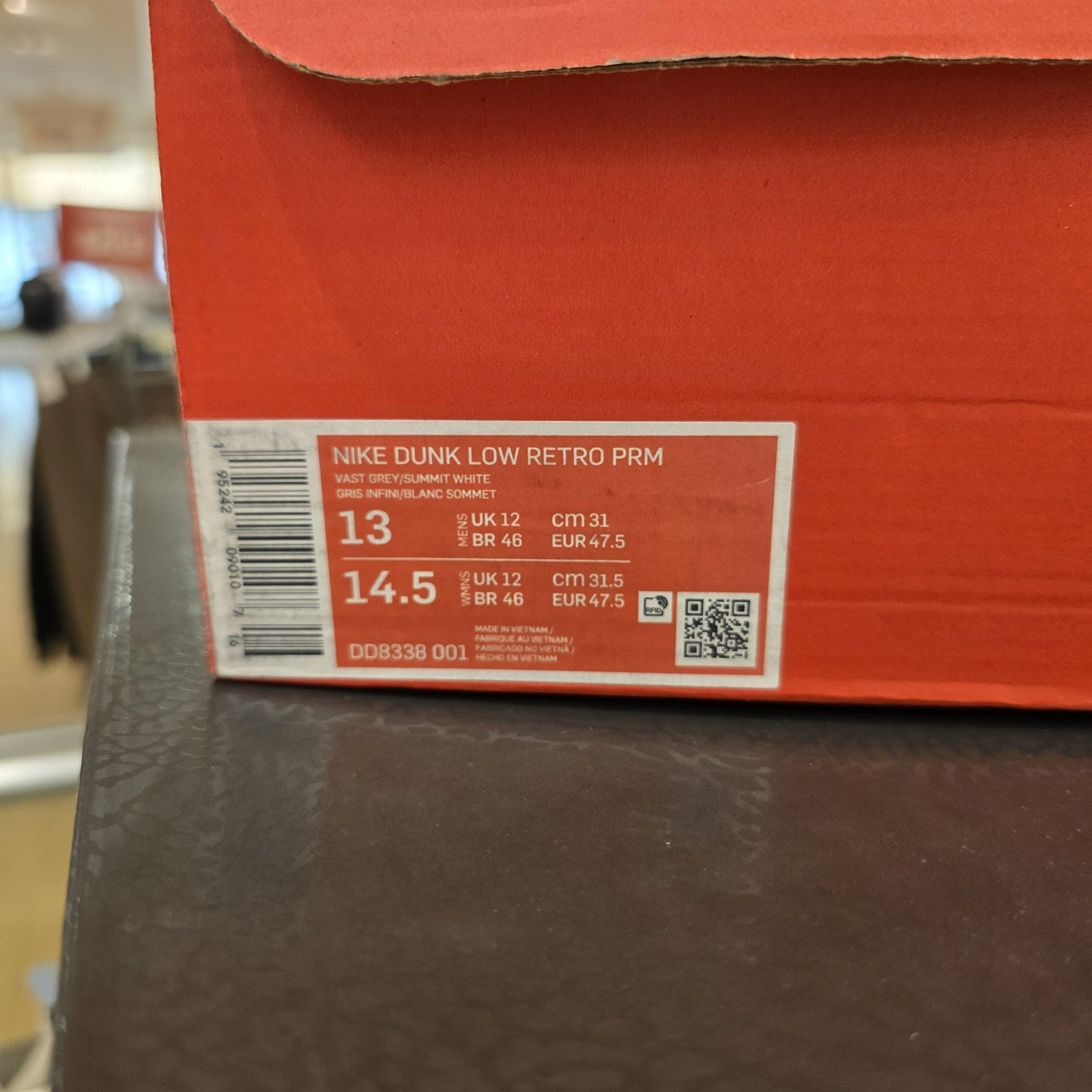 Size 13 - Nike Dunk Premium Low Vast Grey