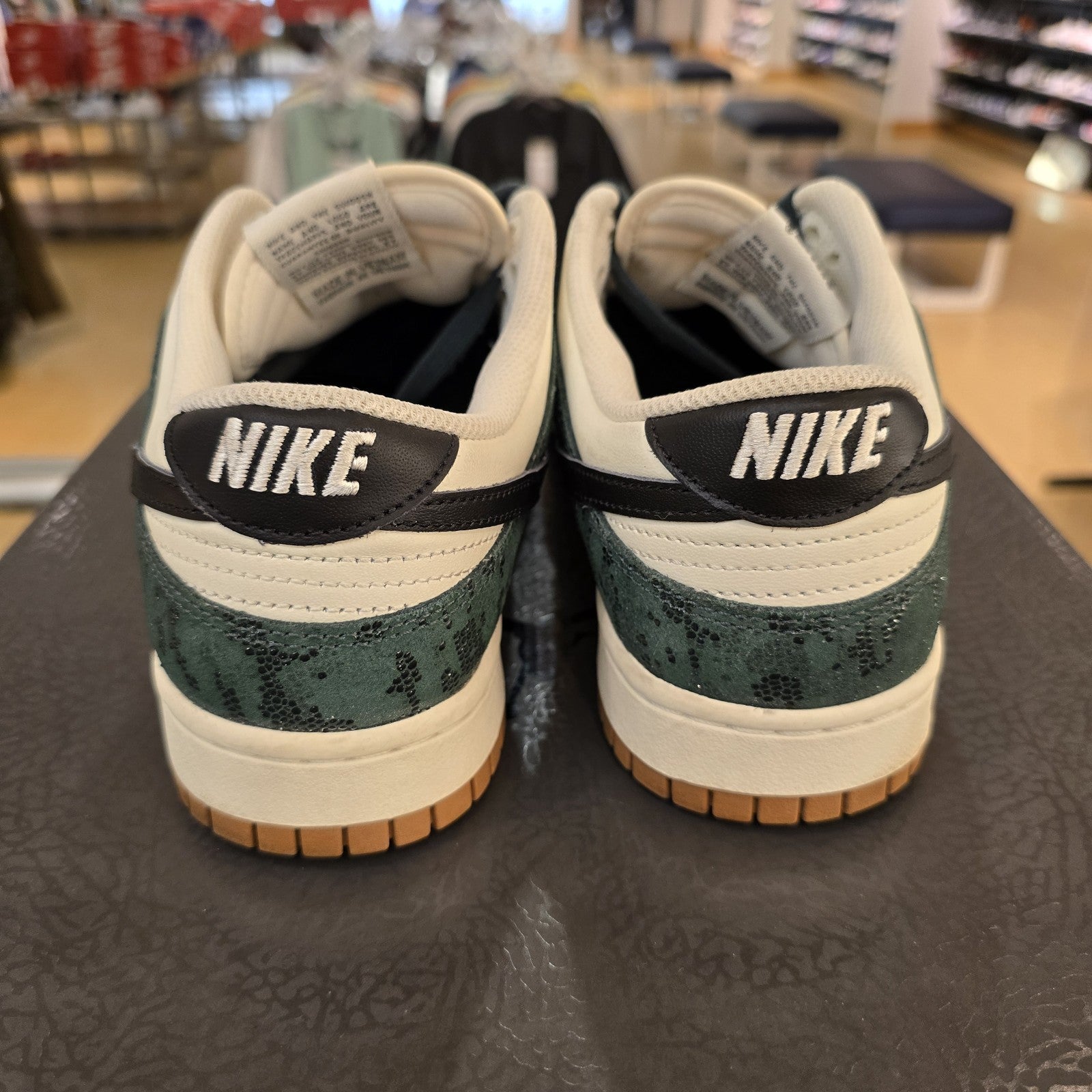 Size 11 - Nike Dunk Low Green Snake Women's