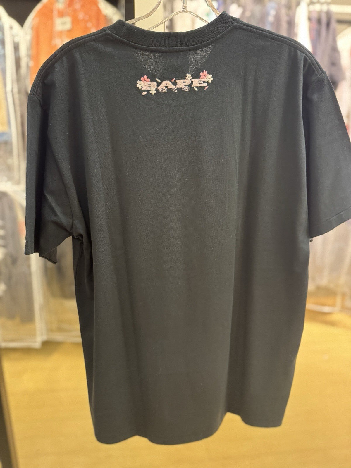 Bape Sakura Tee SS23 Black Size Large