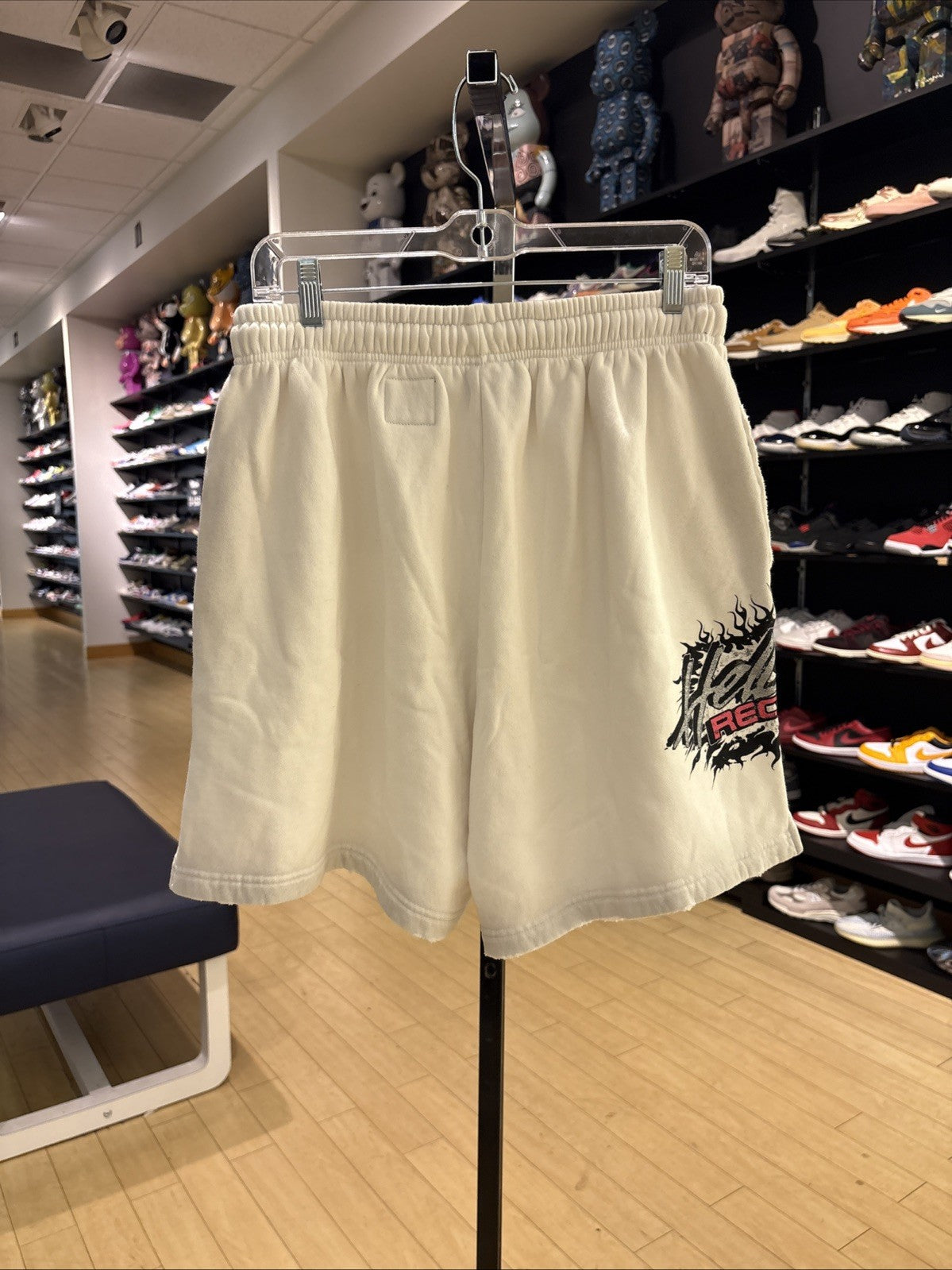 Hellstar Records Shorts White Size Medium