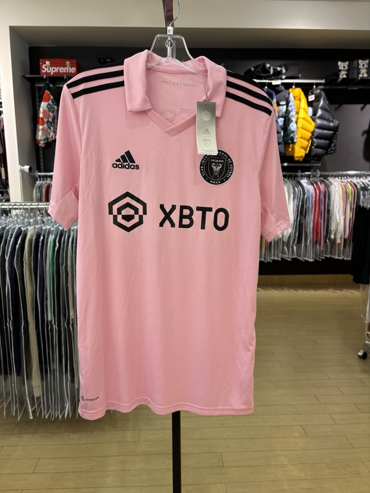 adidas Inter Miami CF Lionel Messi 22/23 Authentic Home Jersey Pink Size Medium