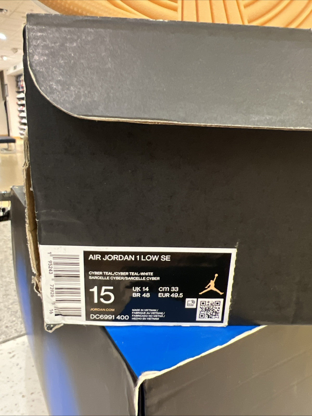 Jordan Air Jordan 1 Low Barcelona Blue/White/Red Sz 15