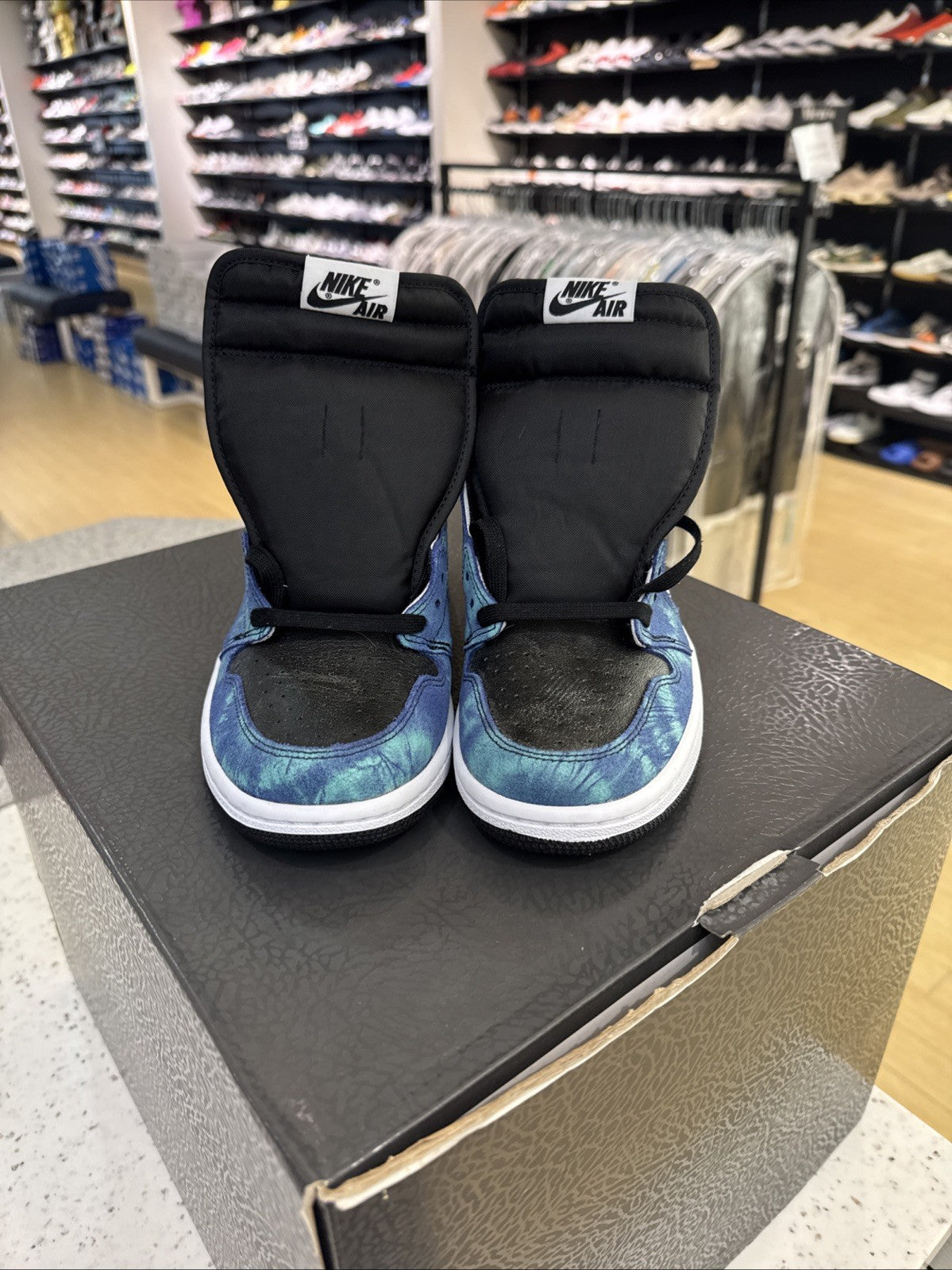 Size 9 - Air Jordan 1 Retro OG High Tie-Dye W NO BOX