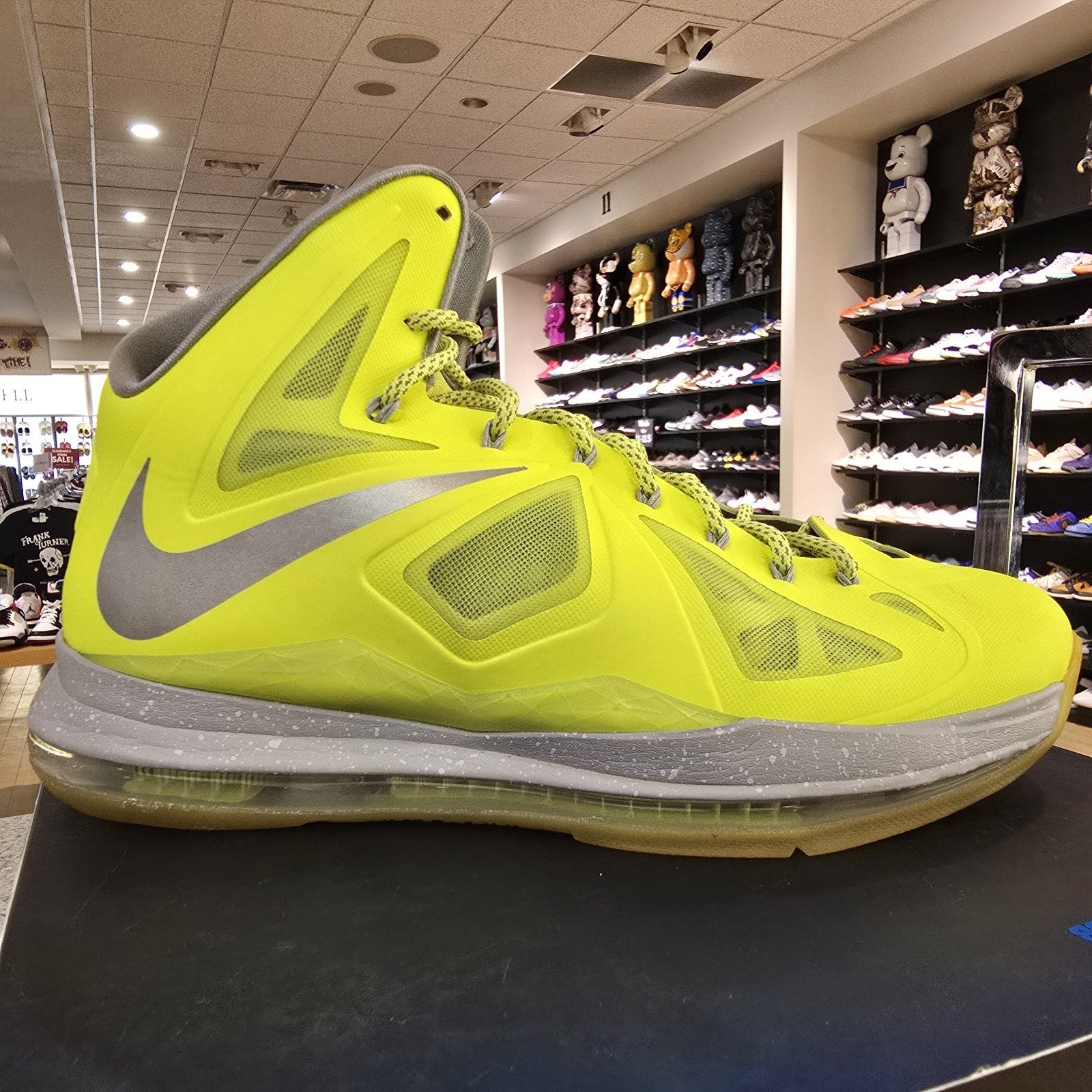 Size 12 - Nike LeBron 10 Volt - 541100-700