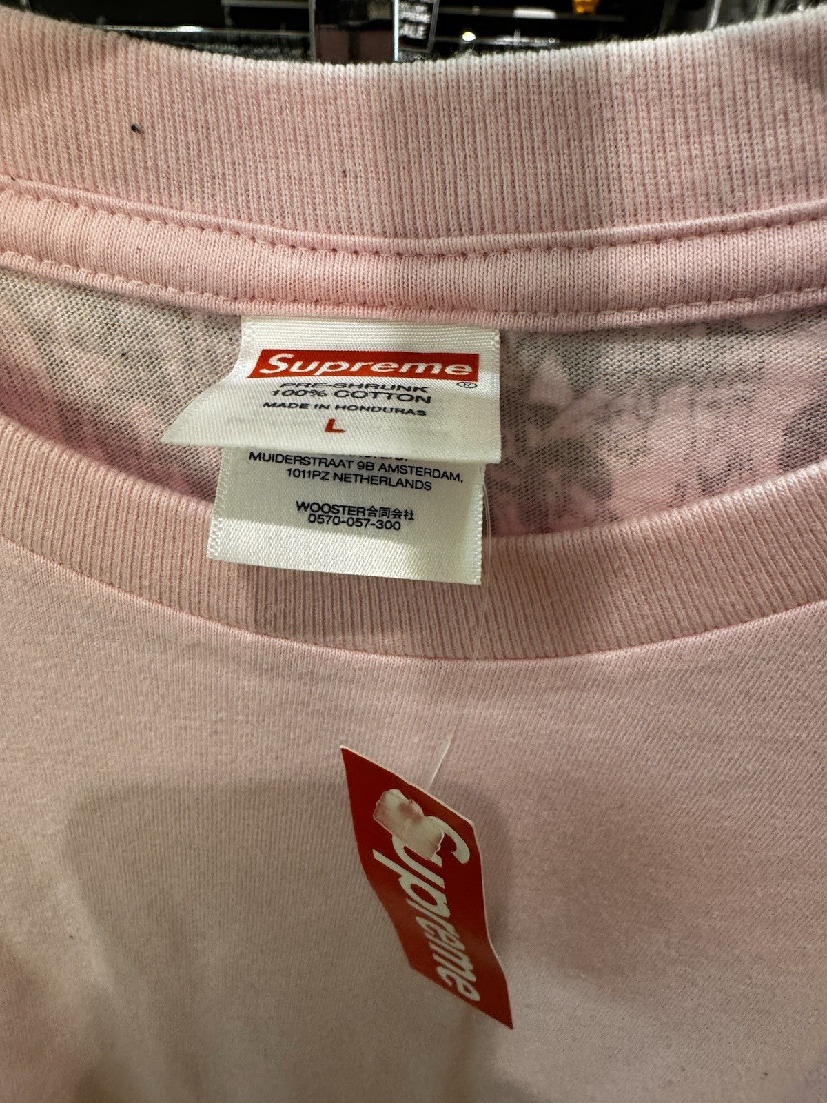 Supreme Willow Tee Pink Size L