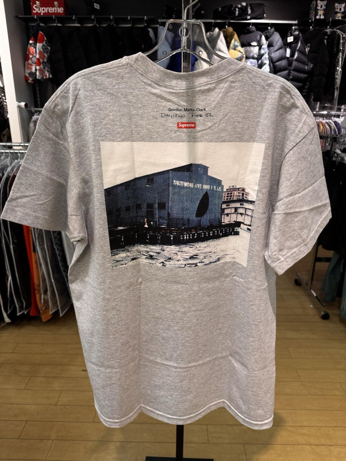 Supreme Days End Tee Ash Grey Size M