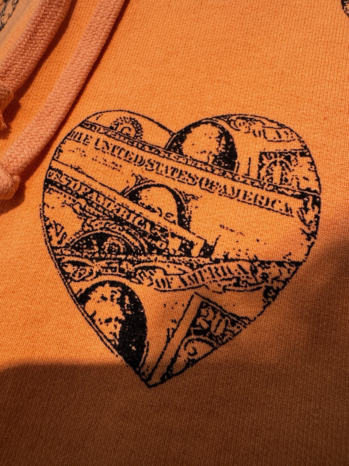 Supreme Love Cash Sweatshirt Peach Size L