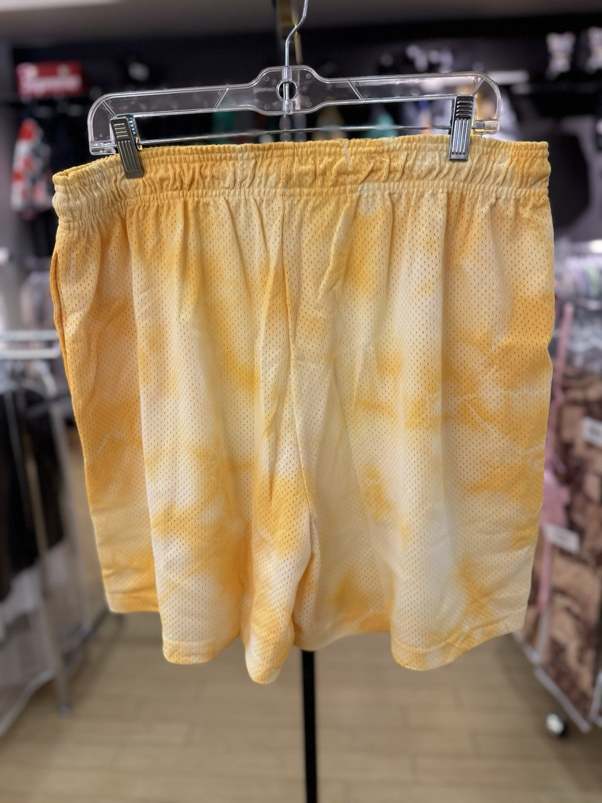 Eric Emanuel EE Basic/Core Short Yellow Tie Dye Size XXL