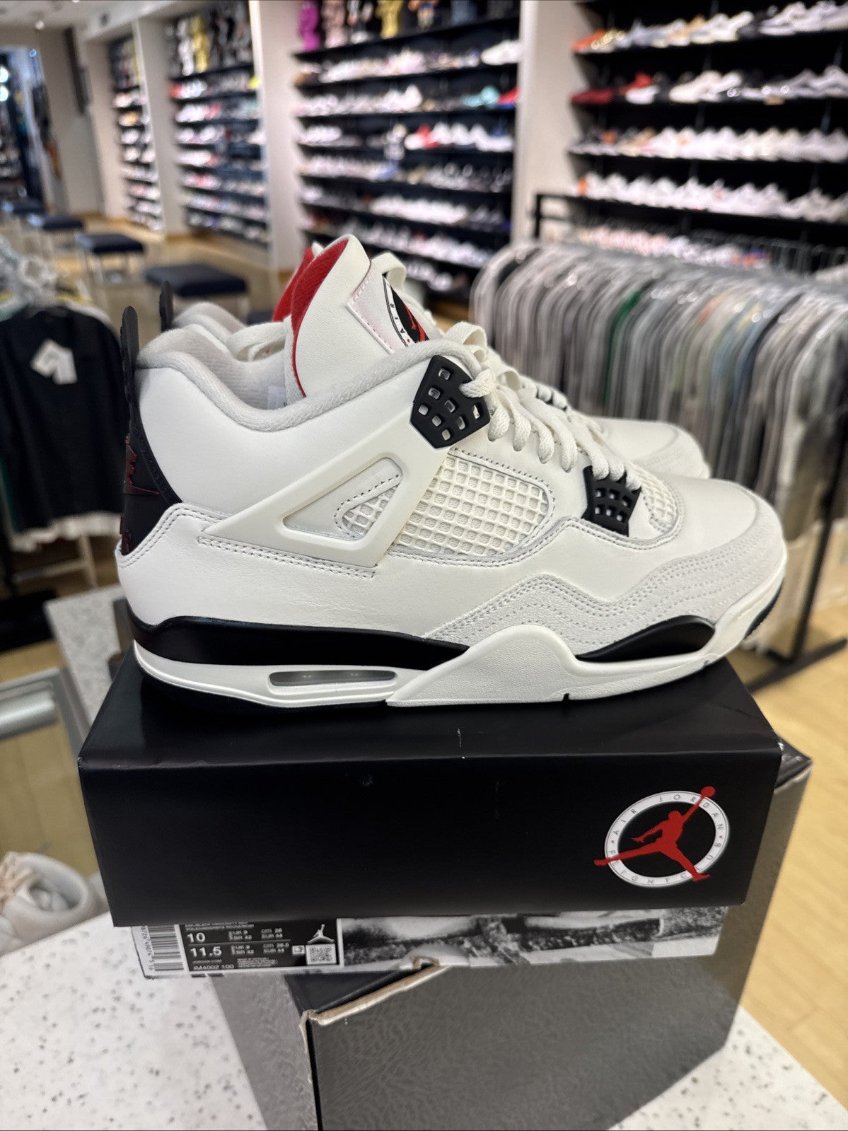 Size 10 - Air Jordan 4 Retro Flight Club