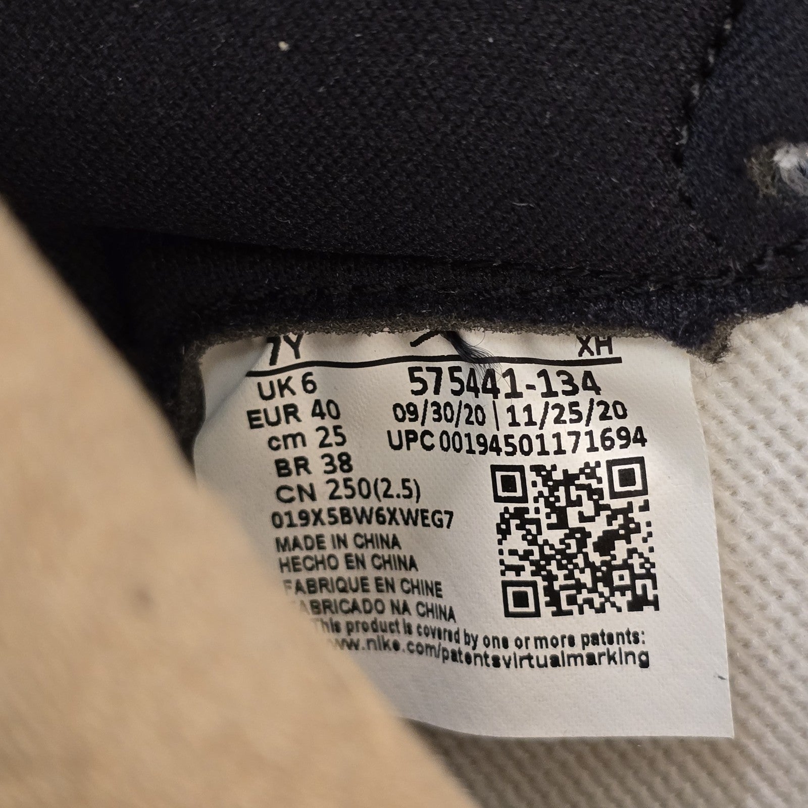 Size 7Y - Jordan 1 Retro OG High University Blue