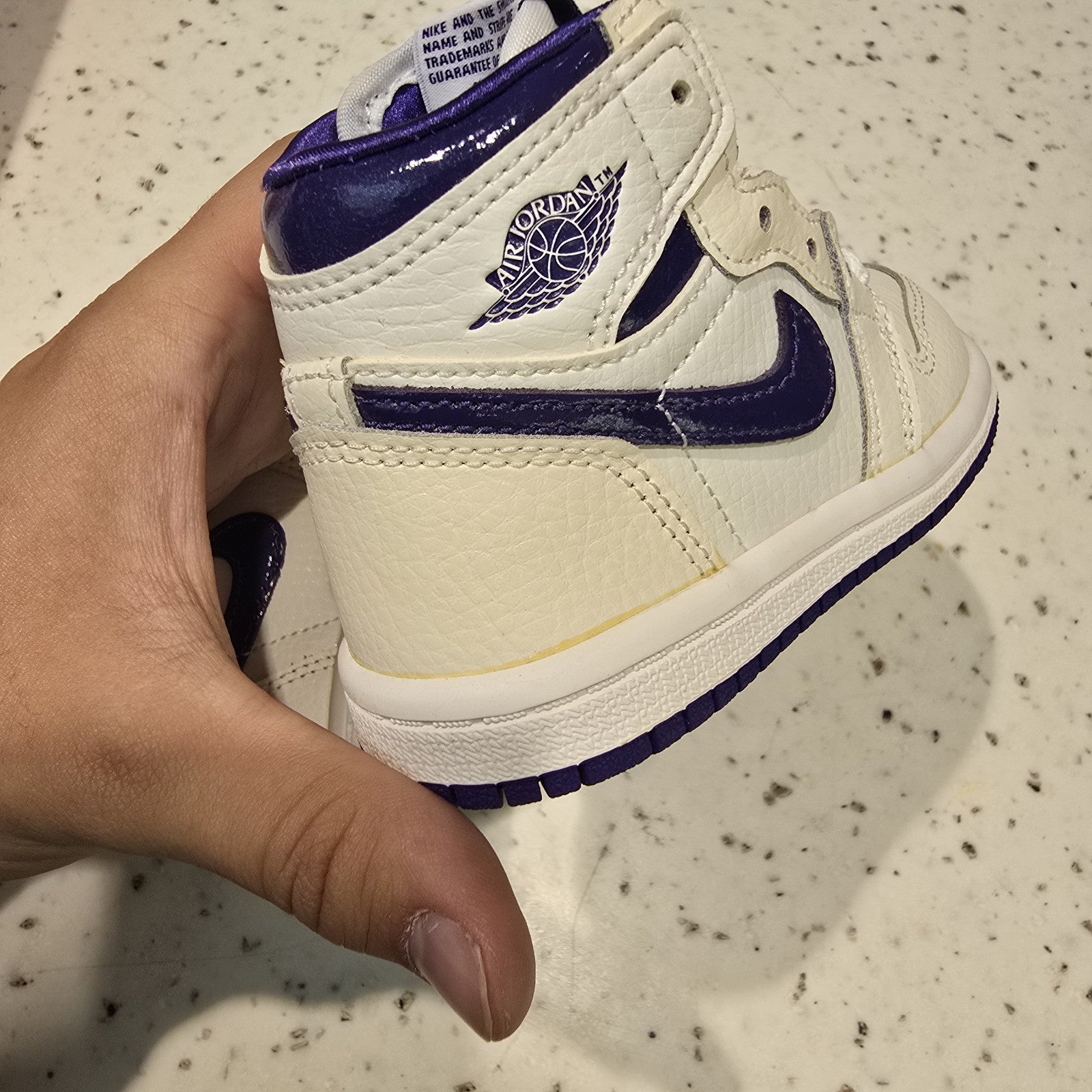 Jordan 1 High OG TD Court Purple SZ 5C