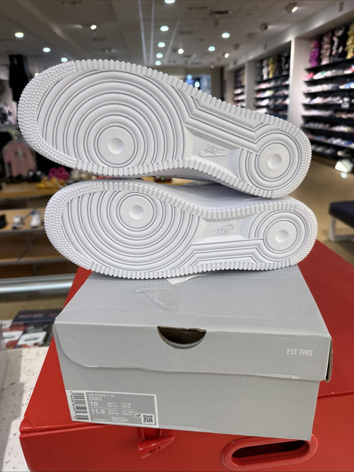 Size 10 - Nike Air Force 1 '07 Low Triple White