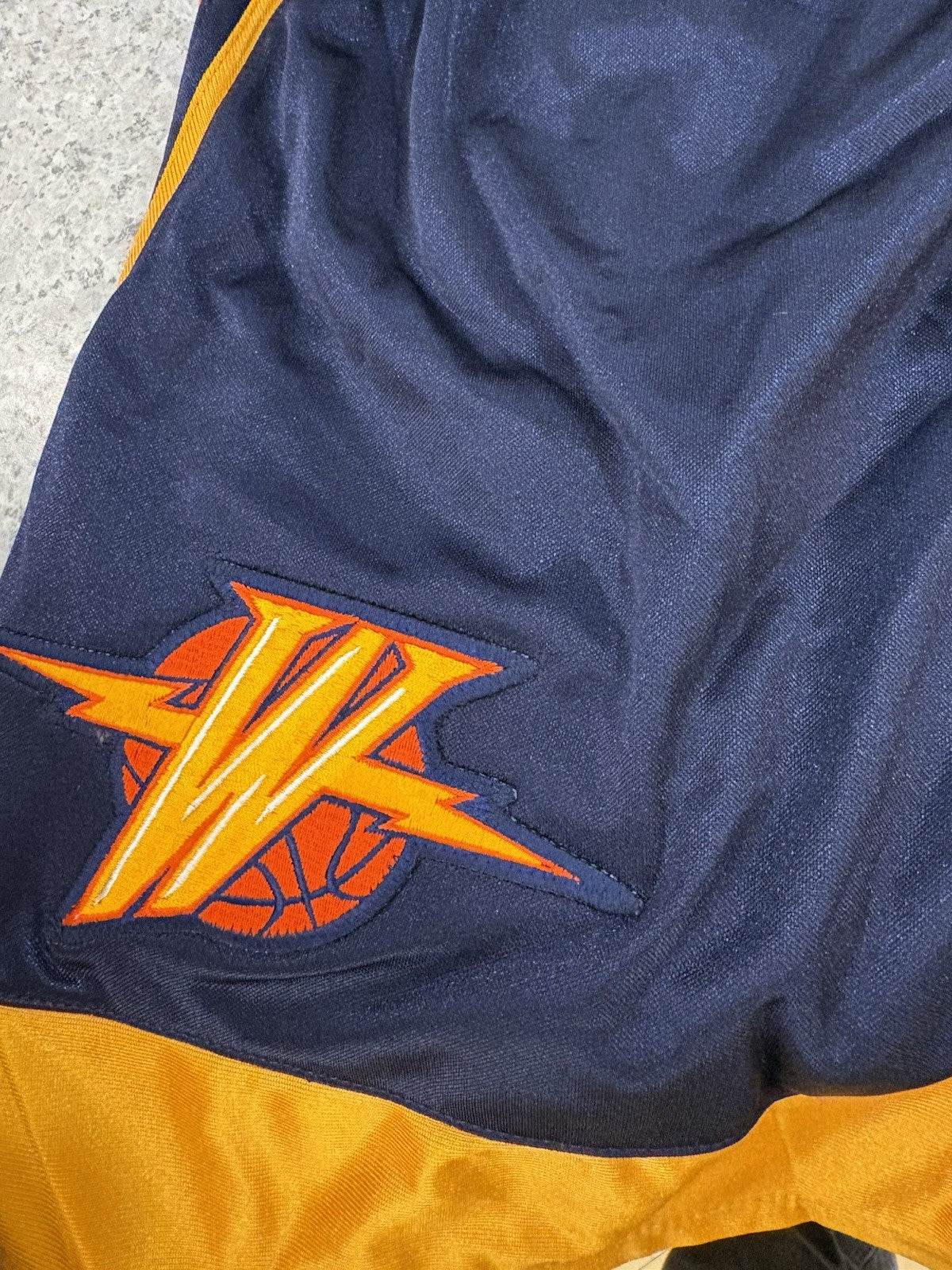 Mitchell & Ness Golden State Warriors Hardwood Classics Swingman Shorts size 40