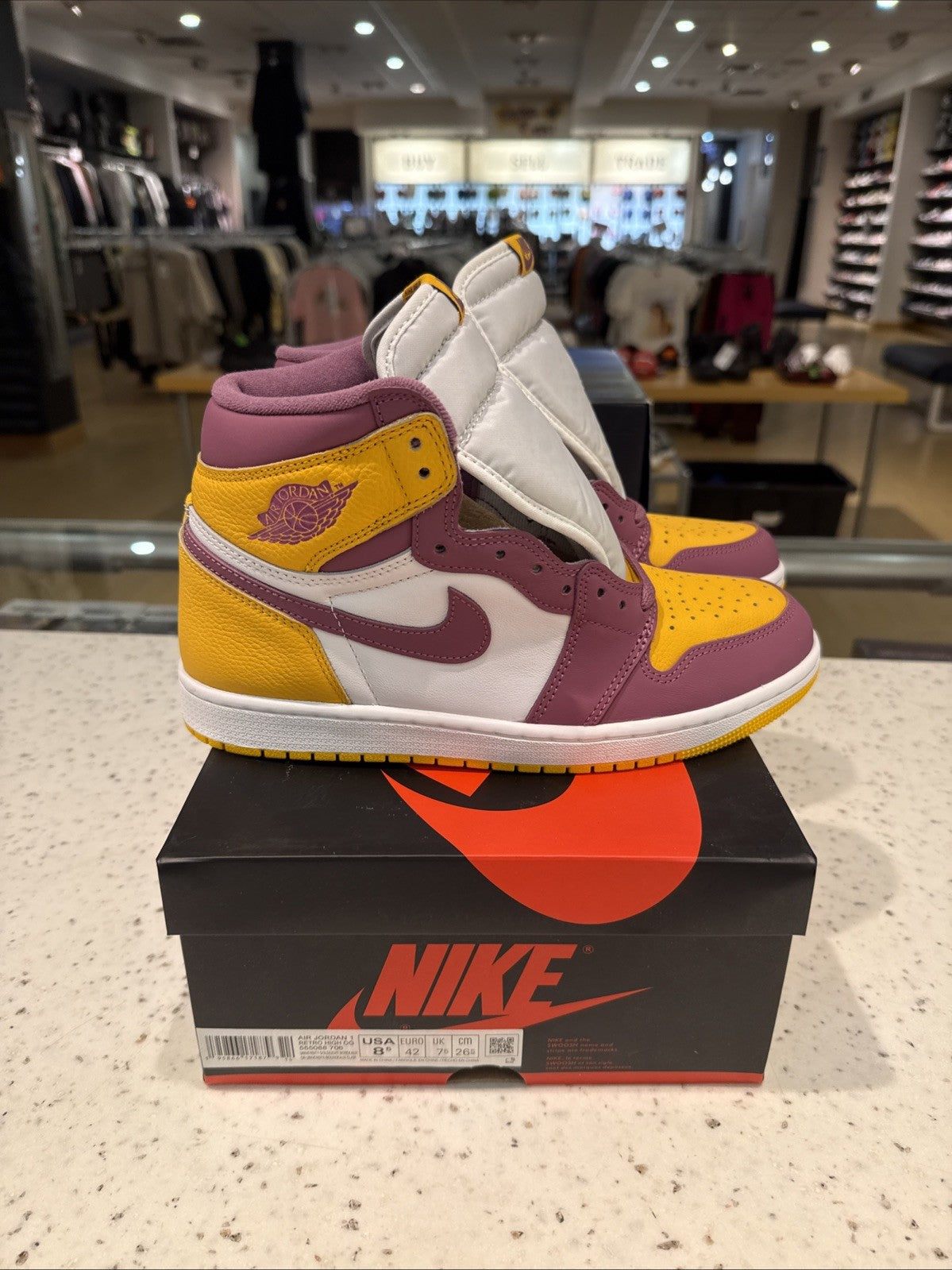 Size 8.5 - Jordan 1 Retro High OG Brotherhood 2022