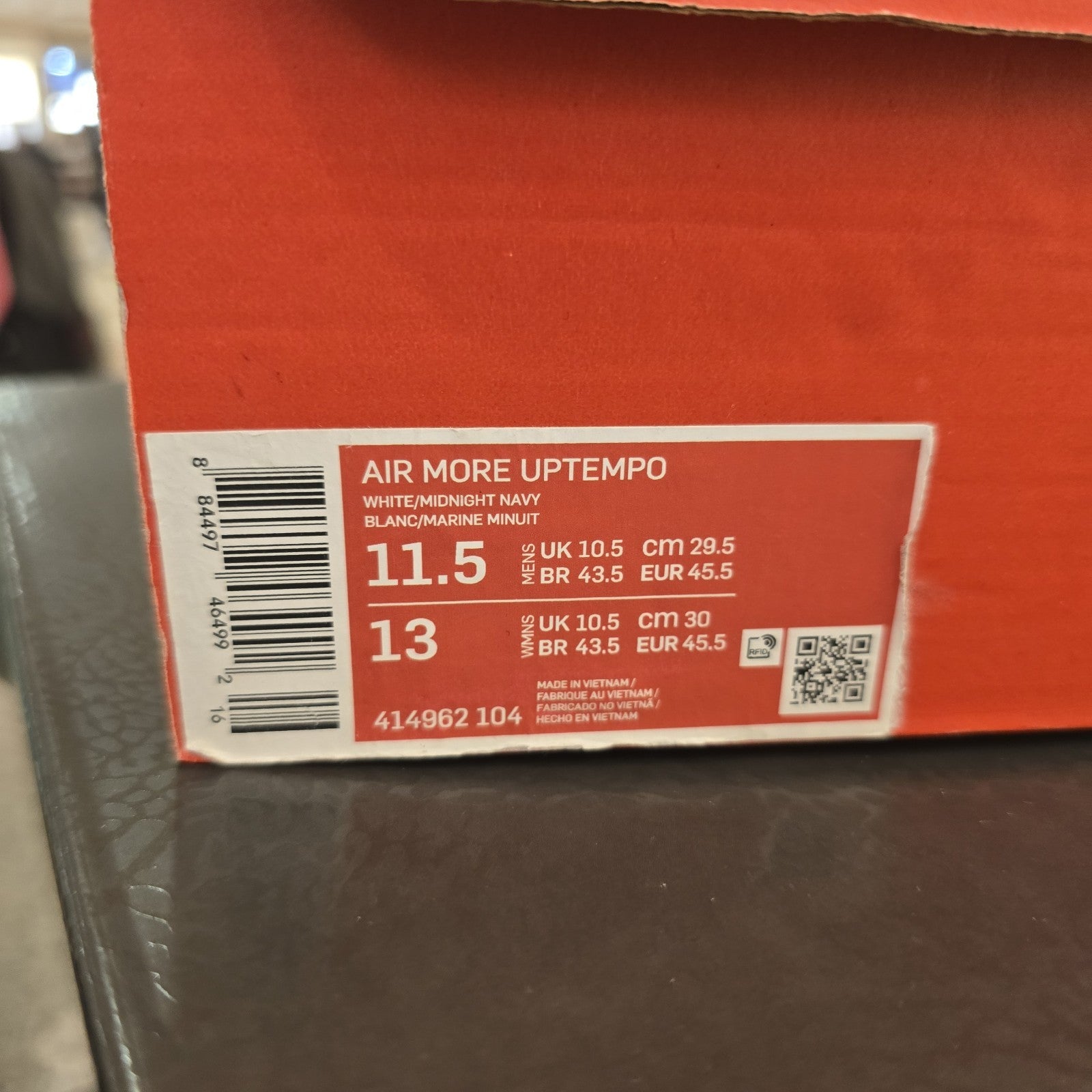 Size 11.5 - Nike Air More Uptempo 2016 Olympic