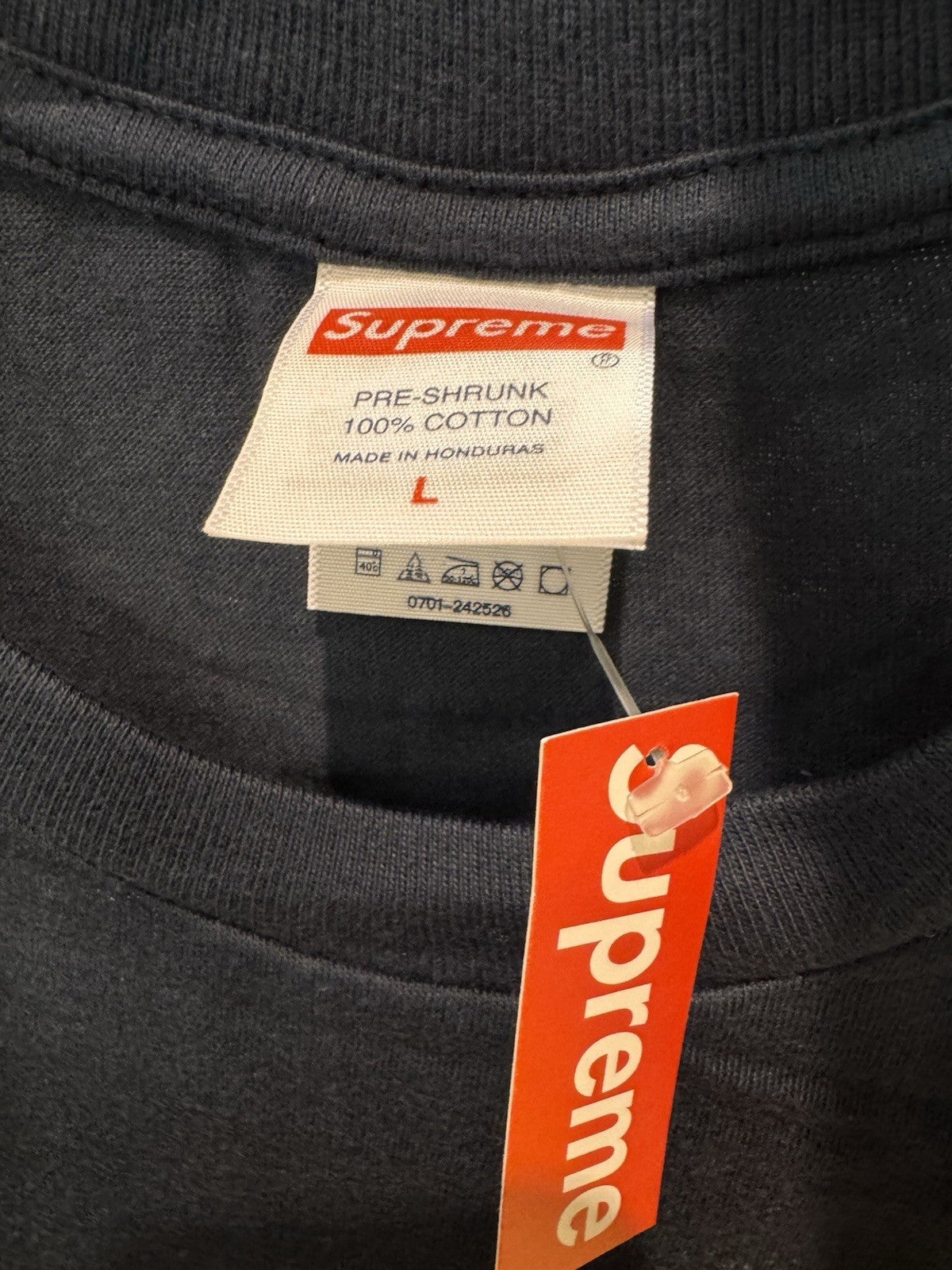 Supreme Blockbuster Tee Navy Size L
