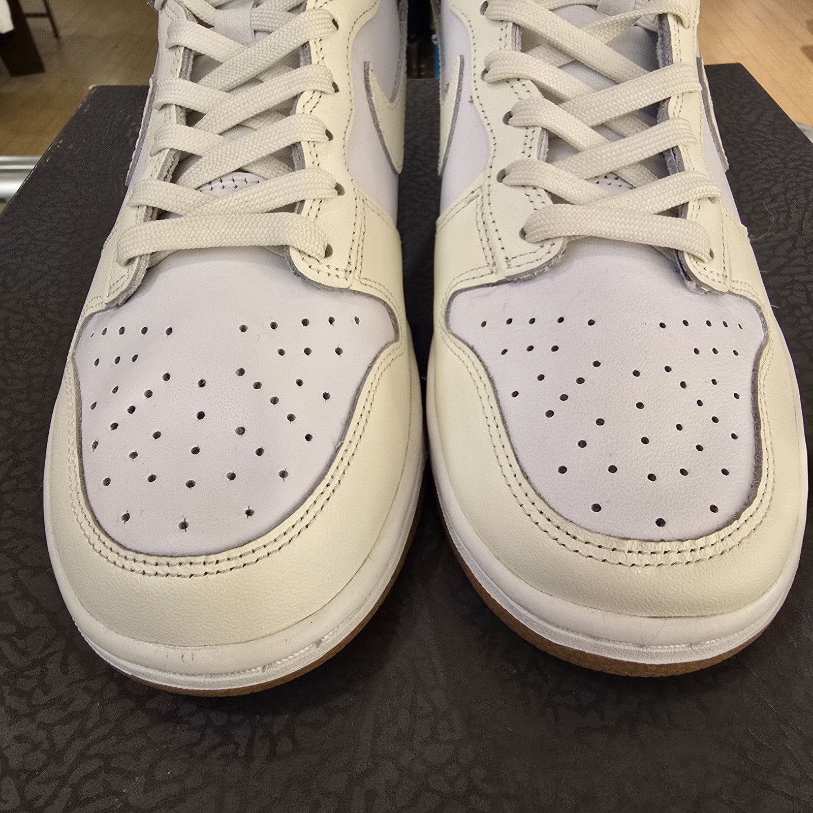 Size 7 - Nike Dunk High Sail Gum Women's