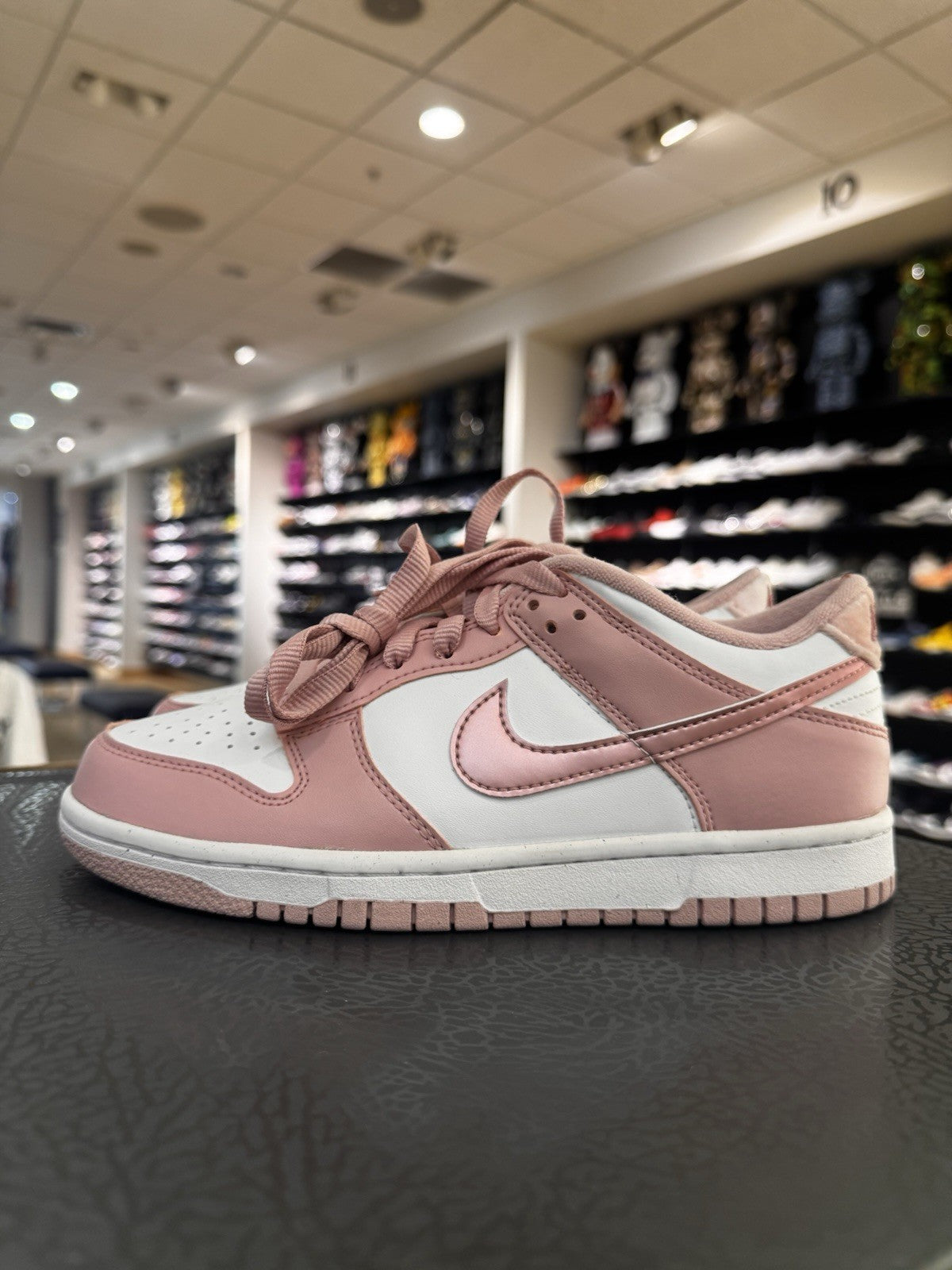 Nike Dunk Low Pink Velvet Size 5.5Y