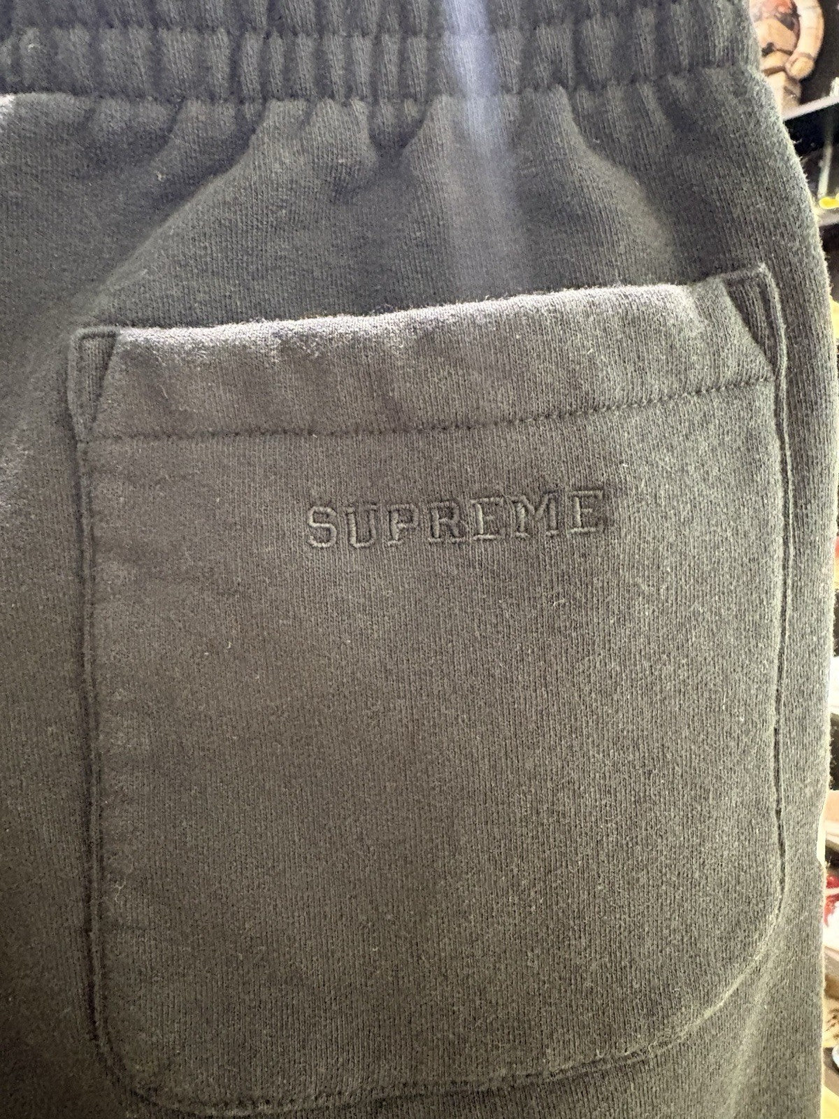 Supreme Thrasher Sweatpant Black Size M