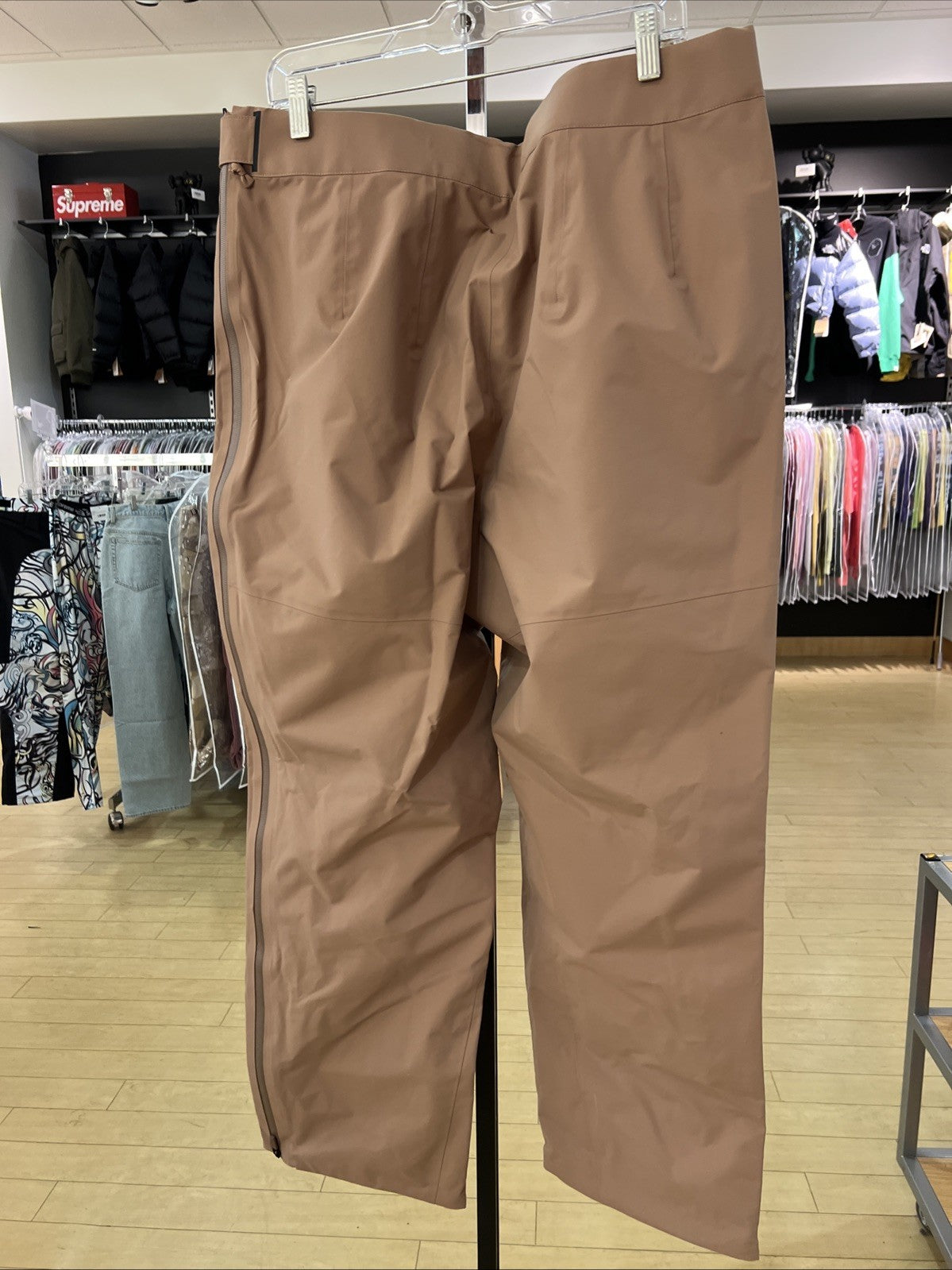 Skims X The North Face Woven Taped Seam Pant Sienna Womens Sz XL