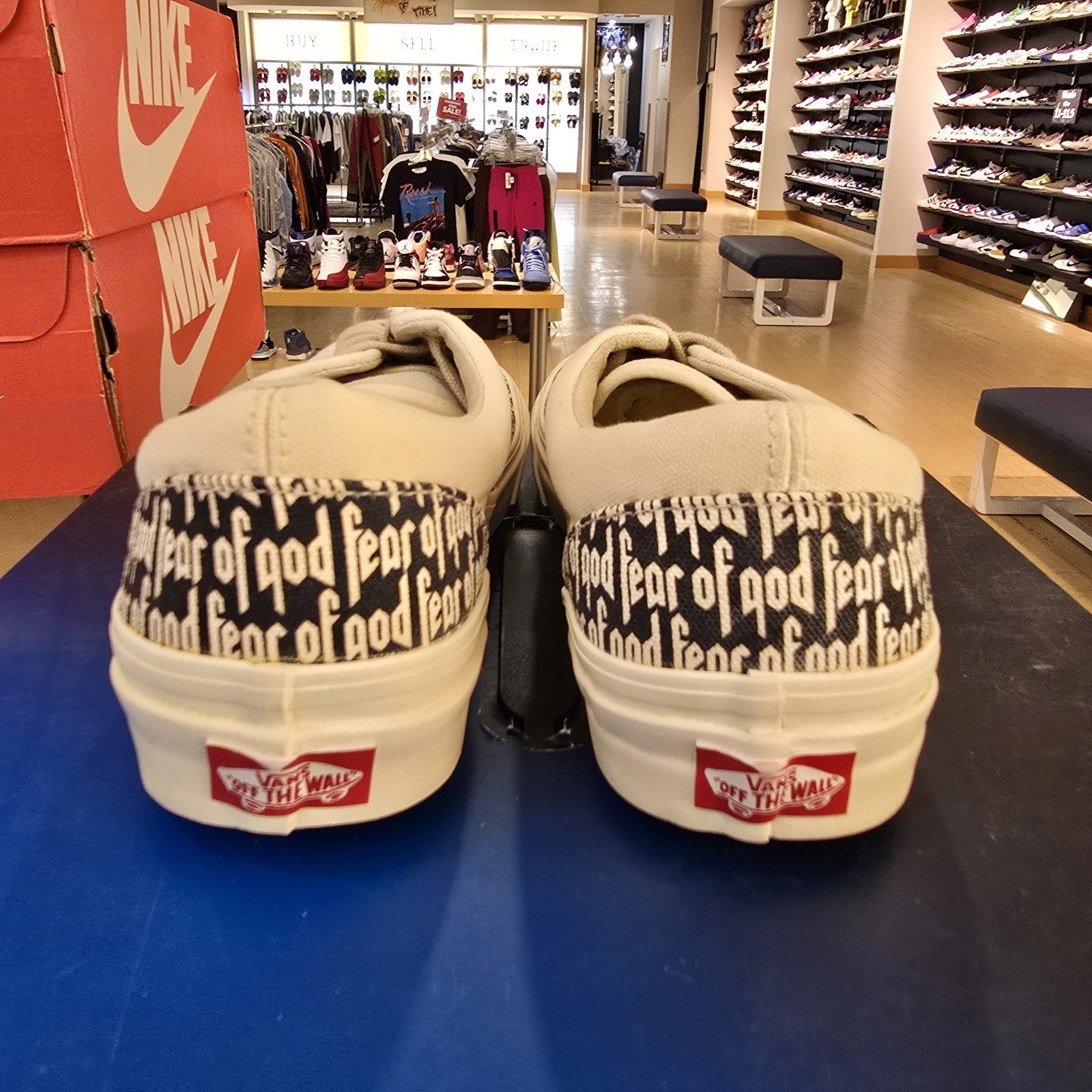 Fear of God x Vans Era 95 DX Collection 2 White SZ 8 Stains