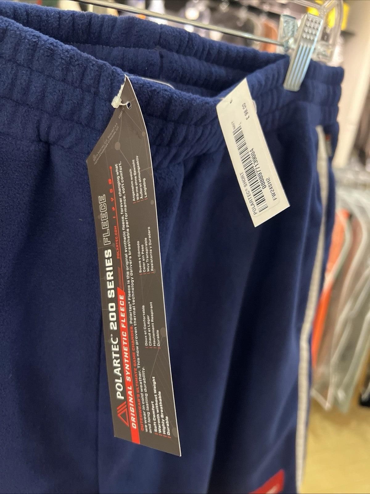 Supreme Polartec Shorts Navy Size Large